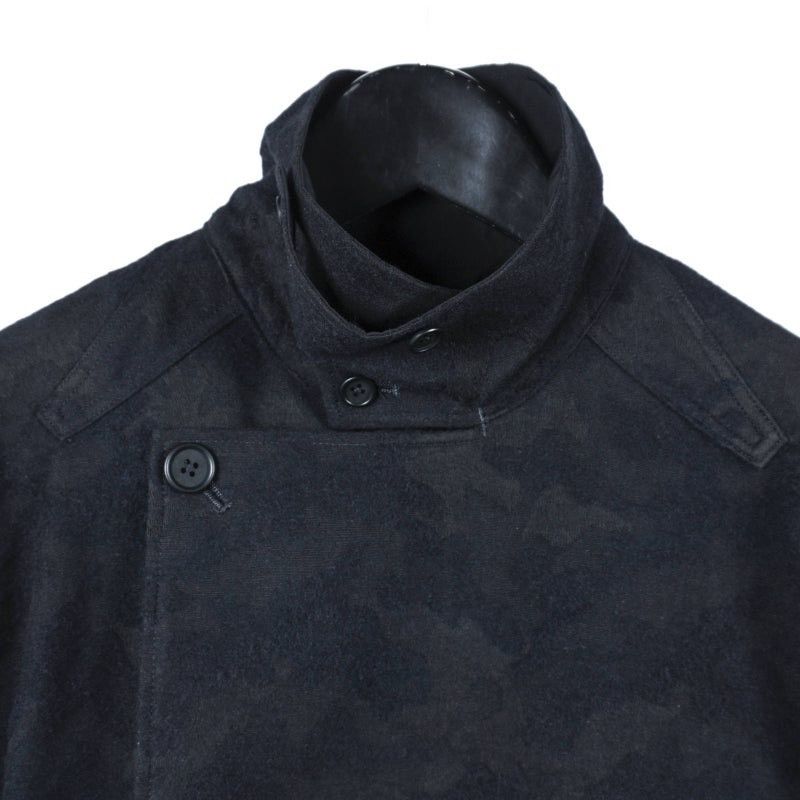Yohji Yamamoto Yohji Yamamoto homme 17aw Look 39 Camouflage Jacquard Coat Size US S / EU 44-46 / 1 - 3 Thumbnail