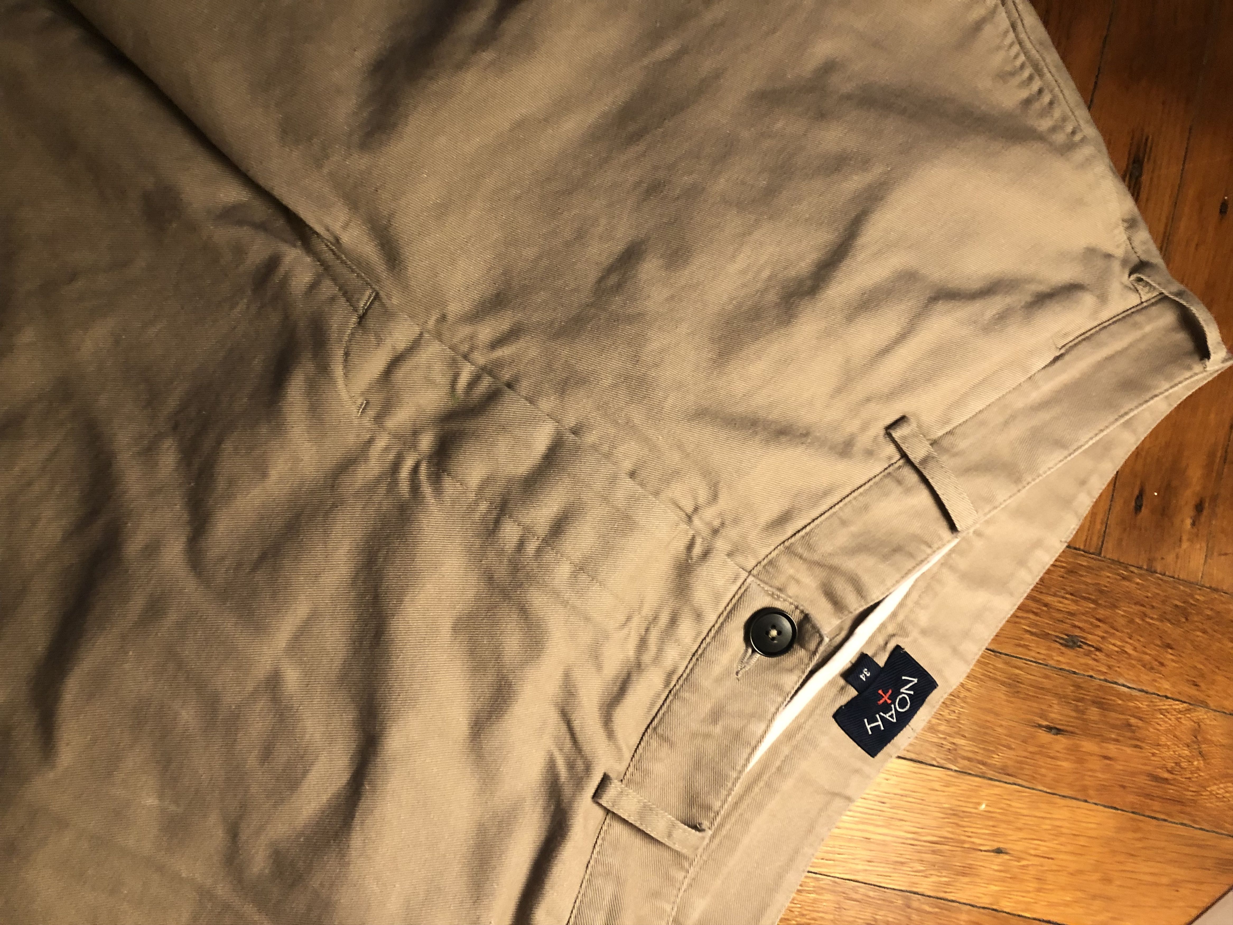 Noah Noah Chino Khaki Pant Baggy Size US 34 / EU 50 - 3 Thumbnail