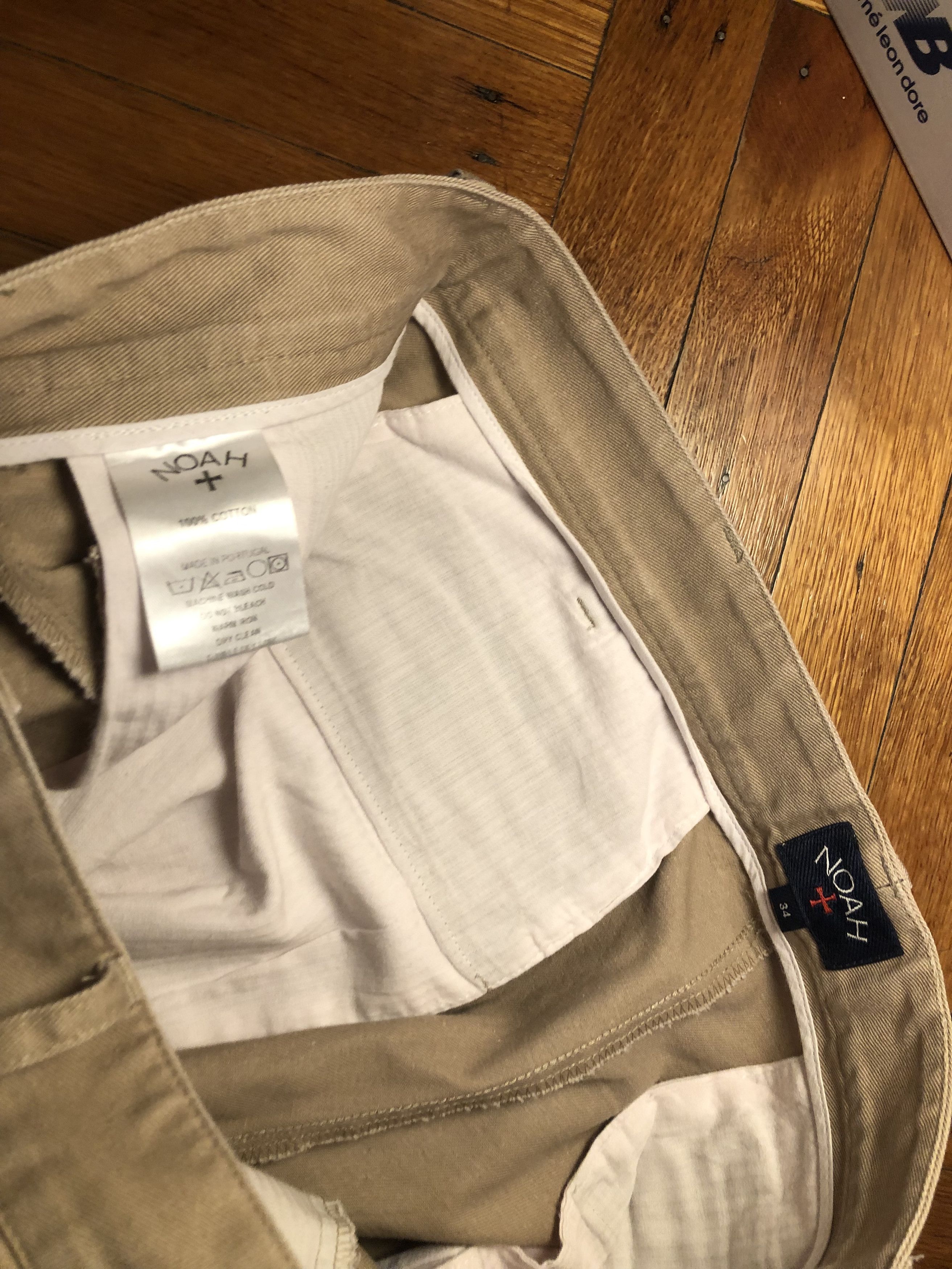 Noah Noah Chino Khaki Pant Baggy Size US 34 / EU 50 - 4 Thumbnail