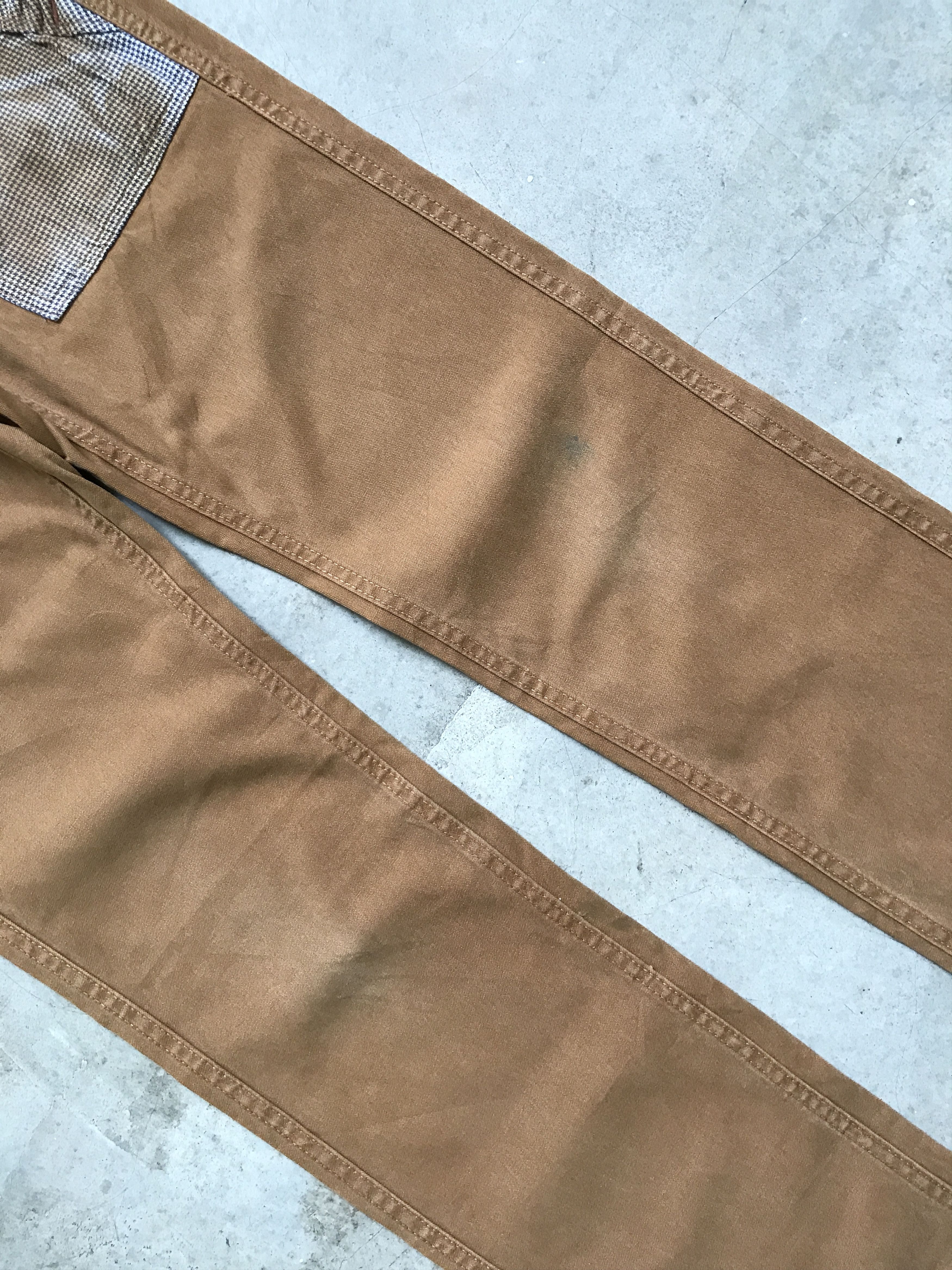 Japanese Brand × Seditionaries P28 ANTGAUGE Japan Two Tones Light Duck Canvas Baker Pant Size US 28 / EU 44 - 5 Thumbnail
