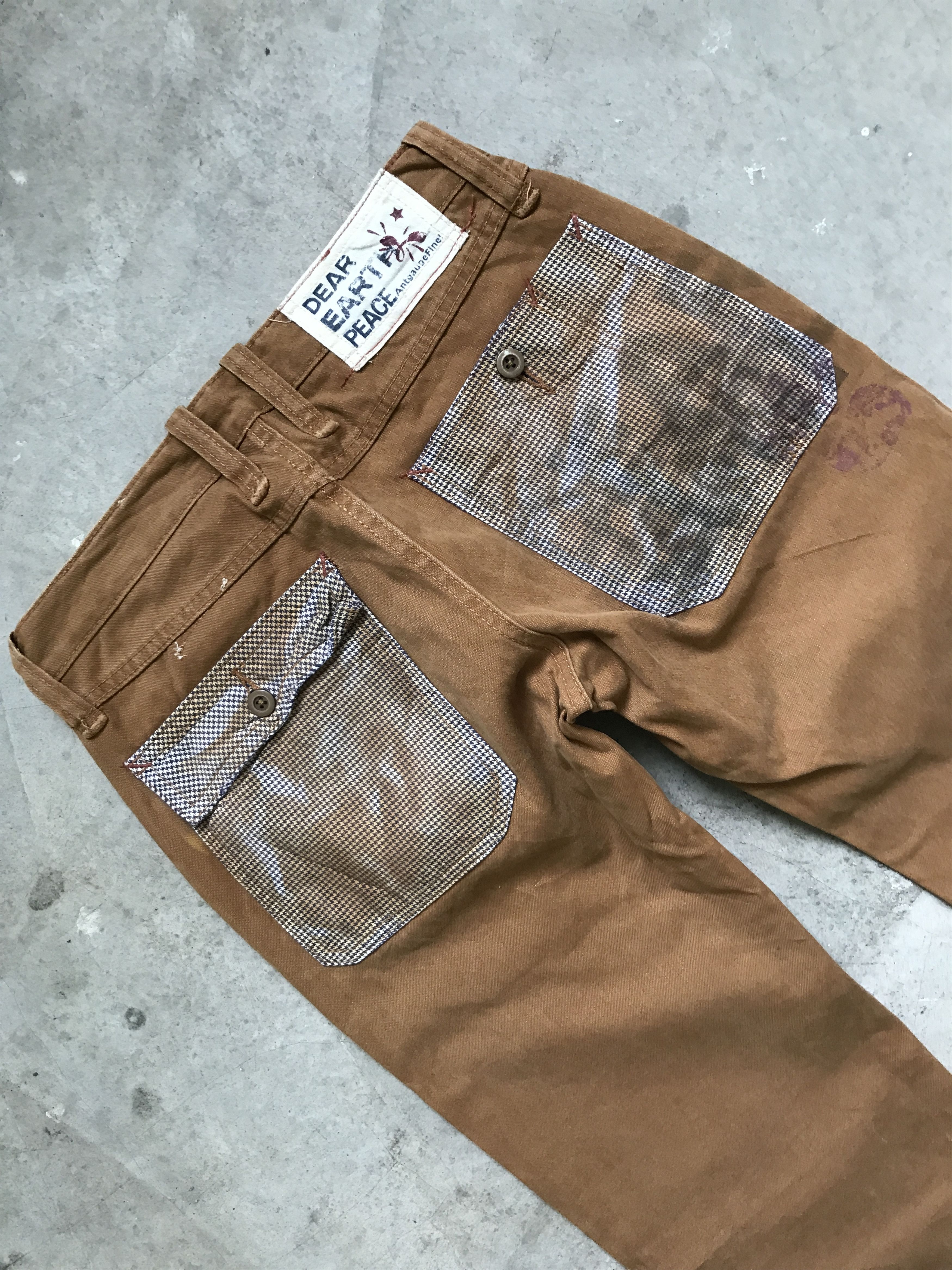 Japanese Brand × Seditionaries P28 ANTGAUGE Japan Two Tones Light Duck Canvas Baker Pant Size US 28 / EU 44 - 9 Thumbnail