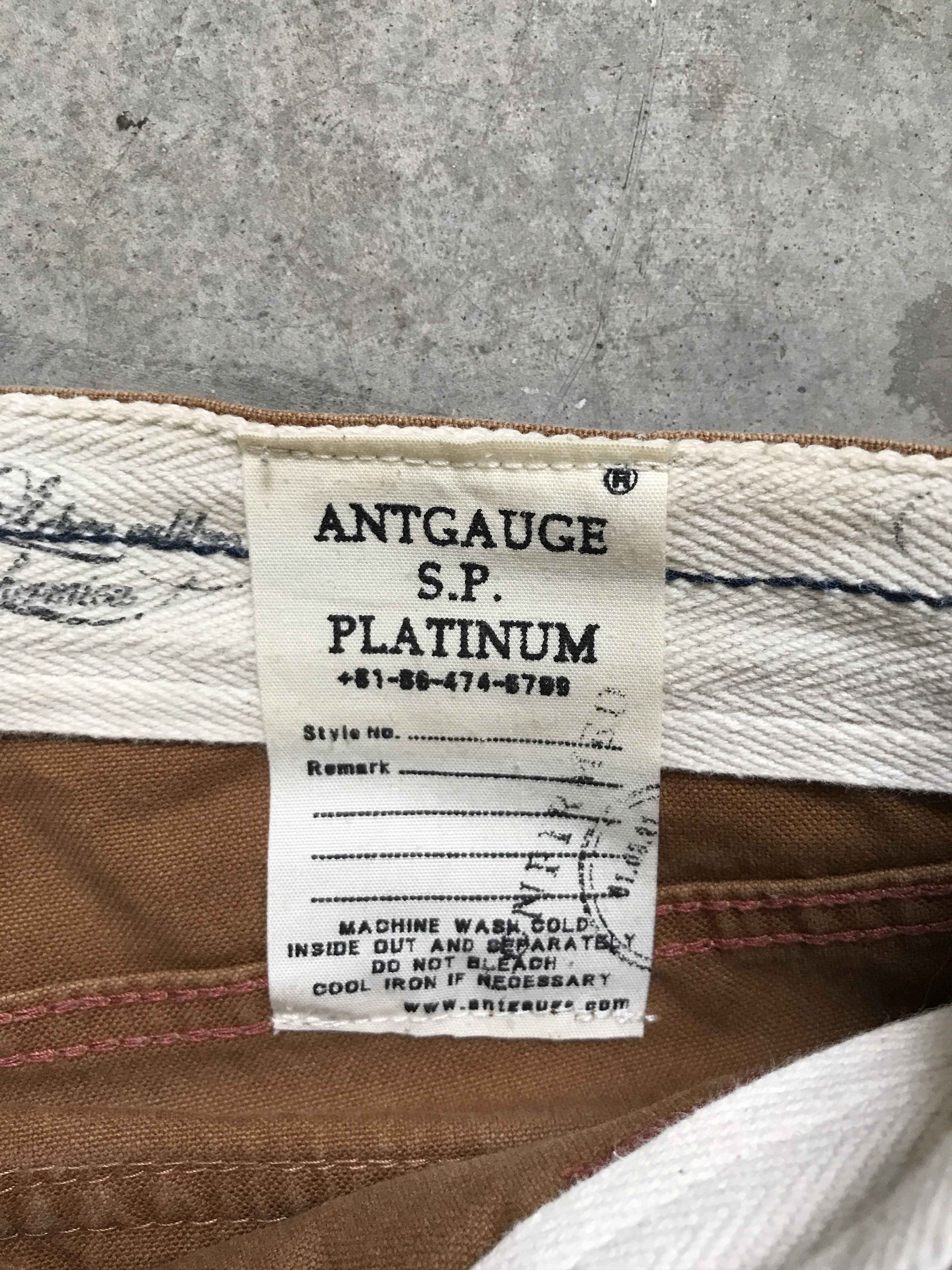 Japanese Brand × Seditionaries P28 ANTGAUGE Japan Two Tones Light Duck Canvas Baker Pant Size US 28 / EU 44 - 7 Thumbnail
