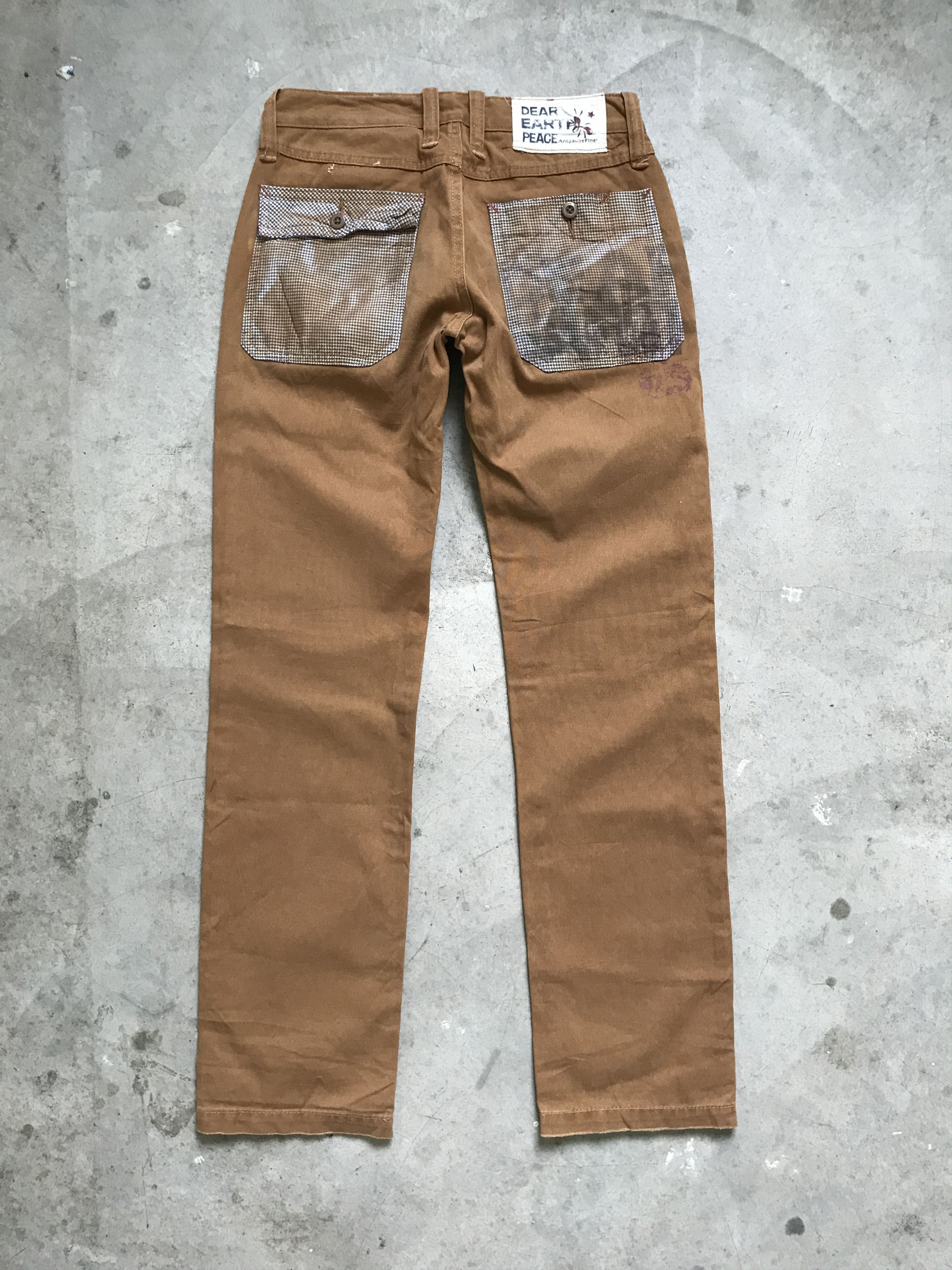 Japanese Brand × Seditionaries P28 ANTGAUGE Japan Two Tones Light Duck Canvas Baker Pant Size US 28 / EU 44 - 8 Thumbnail