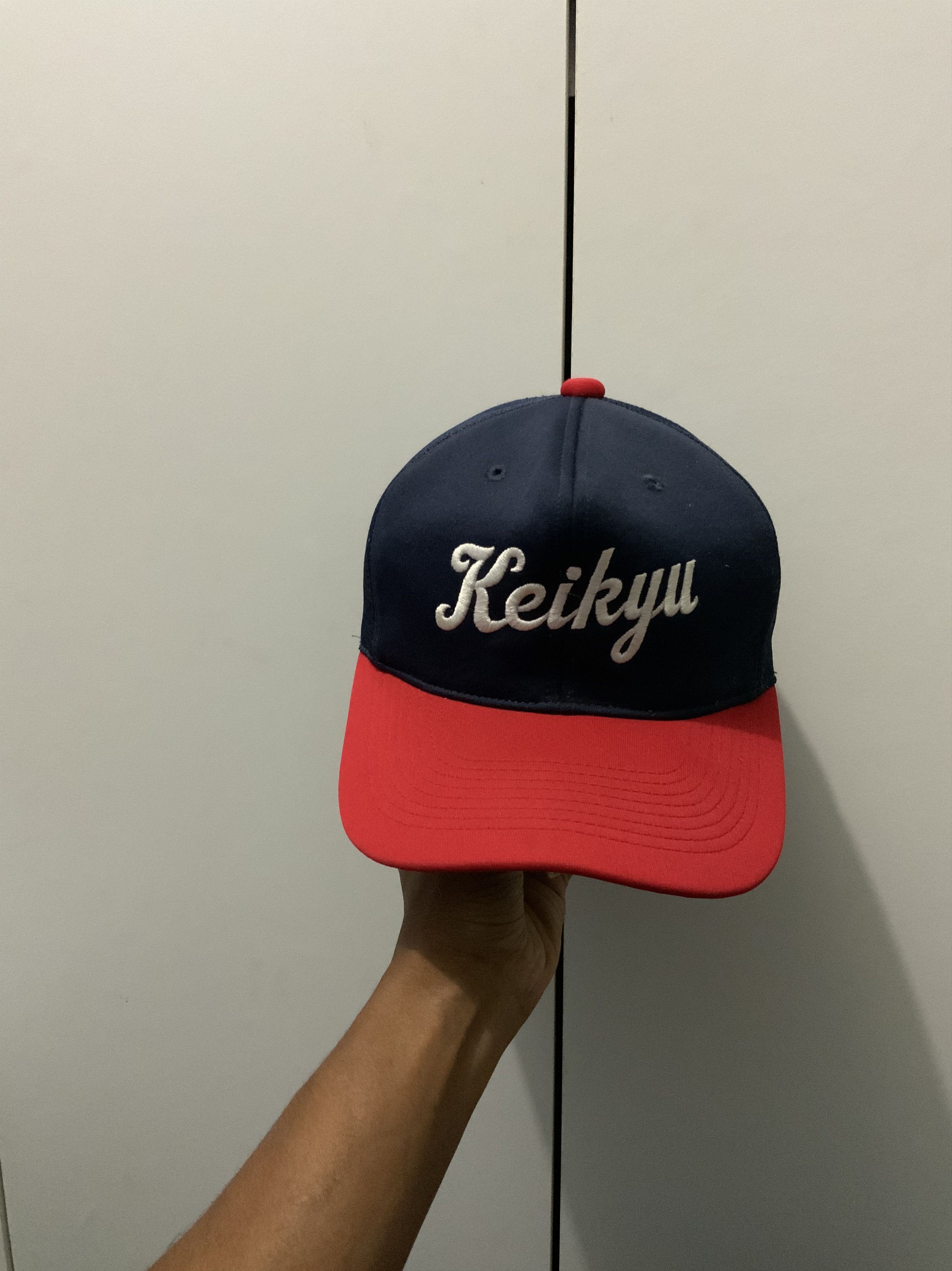 Japanese Brand Vintage Keikyu Japan MLB Snapback Trucker Hat Size ONE SIZE - 3 Thumbnail