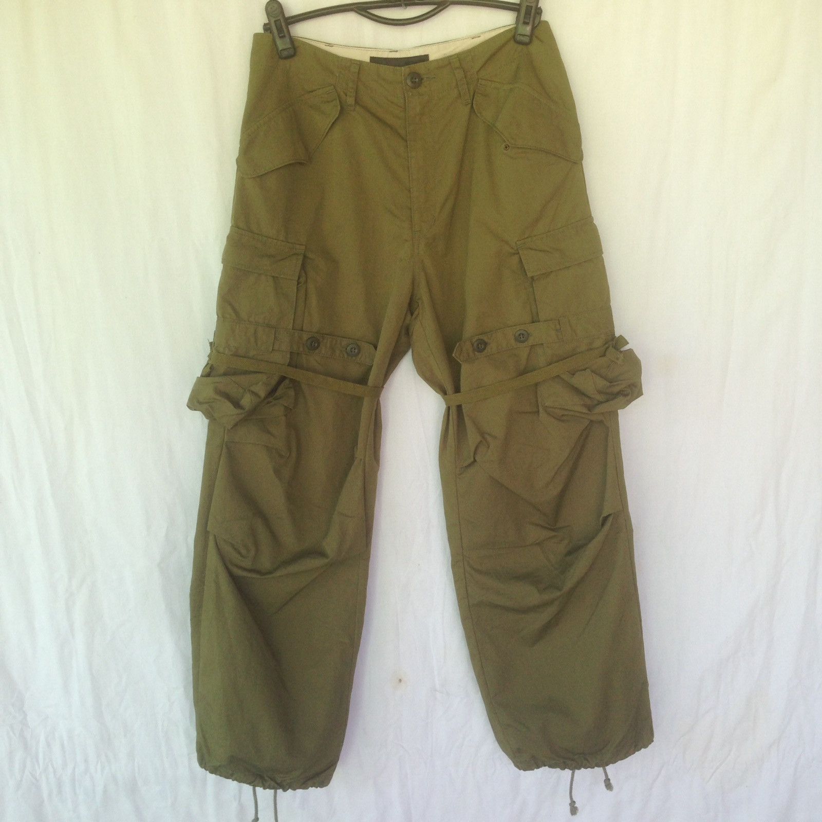 TALKING ABOUT THE ABSTRACTION talking about the abstraction bondage parachute cargo pants Size US 30 / EU 46 - 1 Thumbnail