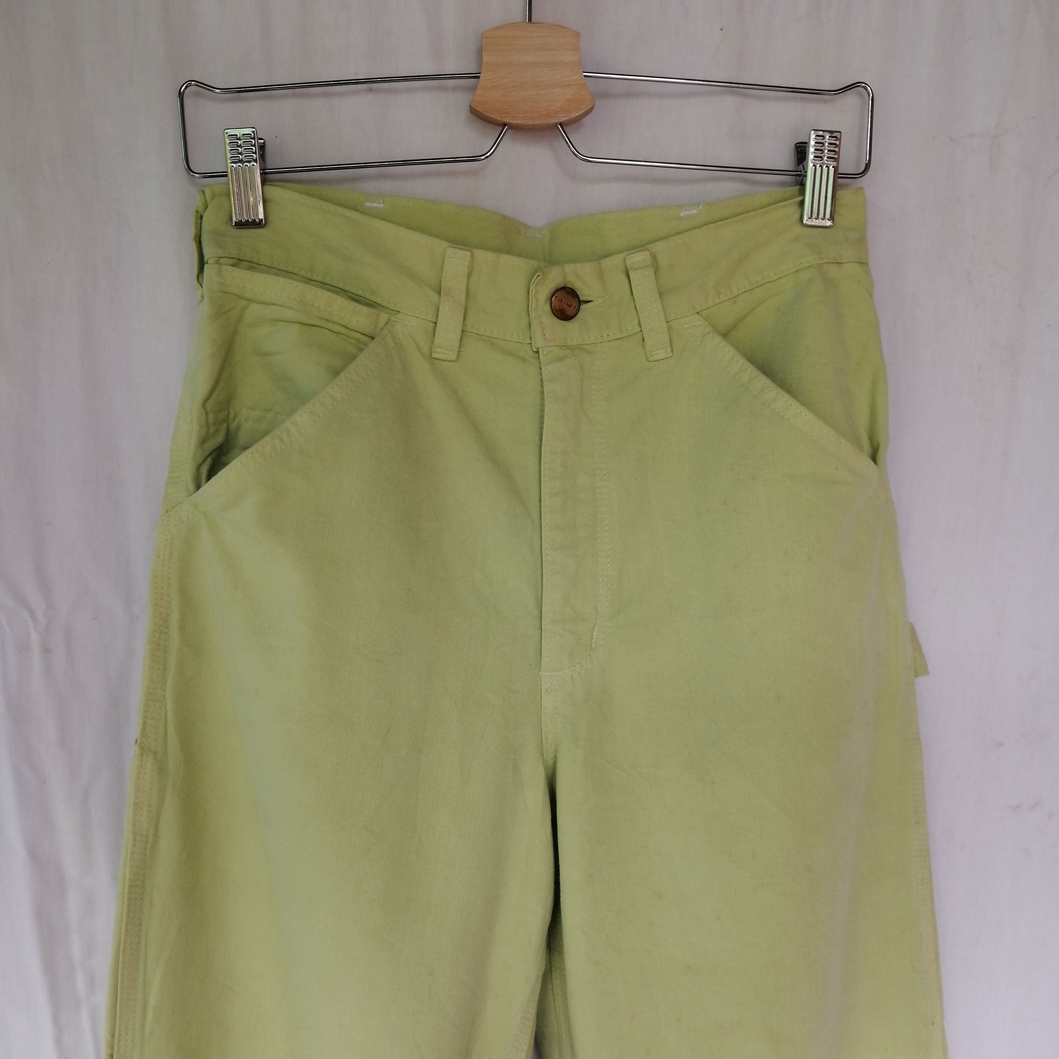 Carhartt Wip Carhartt cargo mechanic green pants Size US 28 / EU 44 - 4 Thumbnail