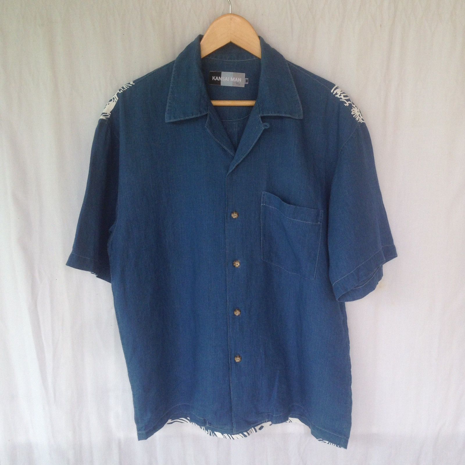 Kansai Yamamoto kansai man paints chambray sukajan tiger back Size US M / EU 48-50 / 2 - 2 Thumbnail