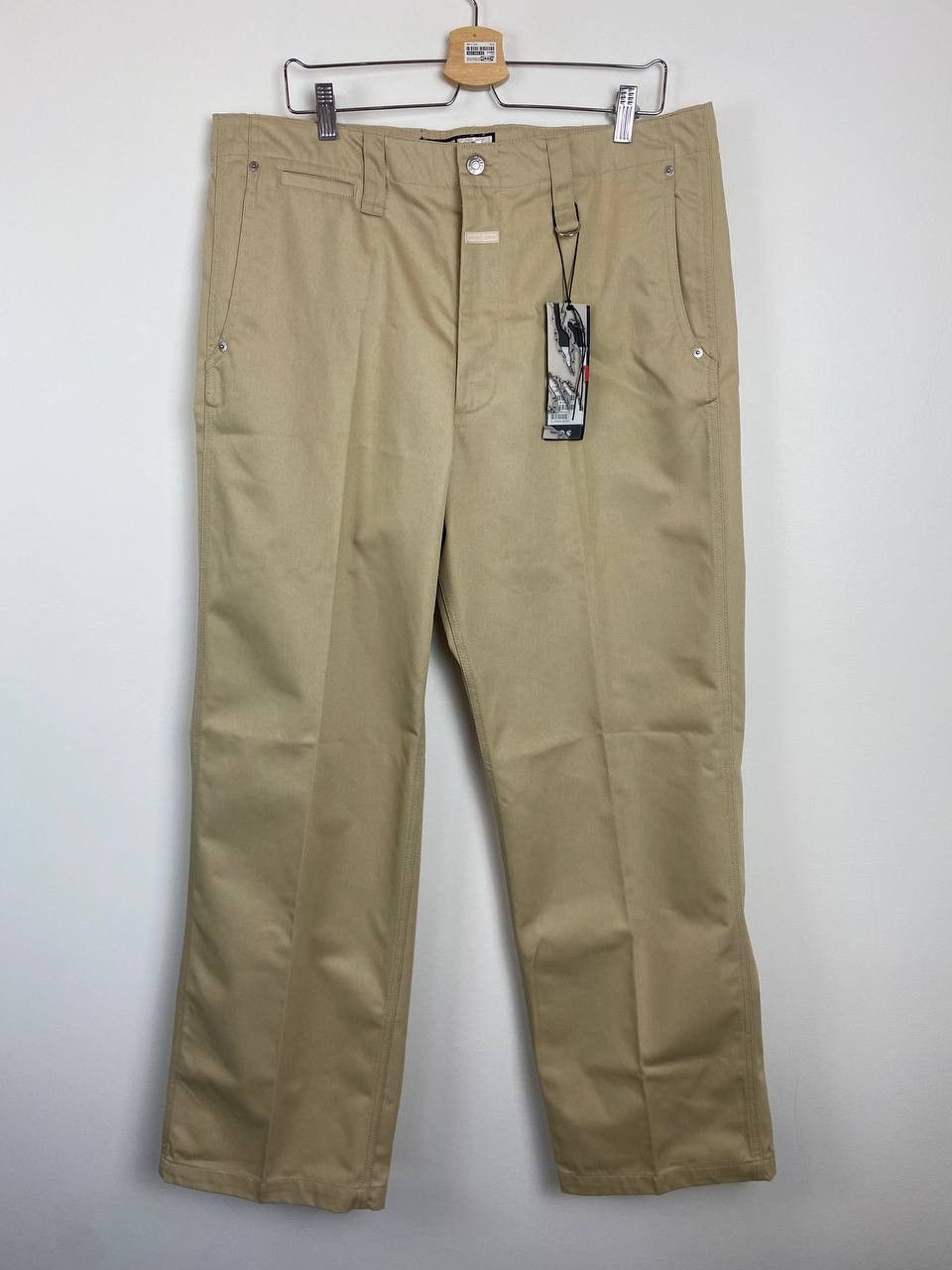 Eytys H&M Rare beige workers pants wide leg rap style Y2K