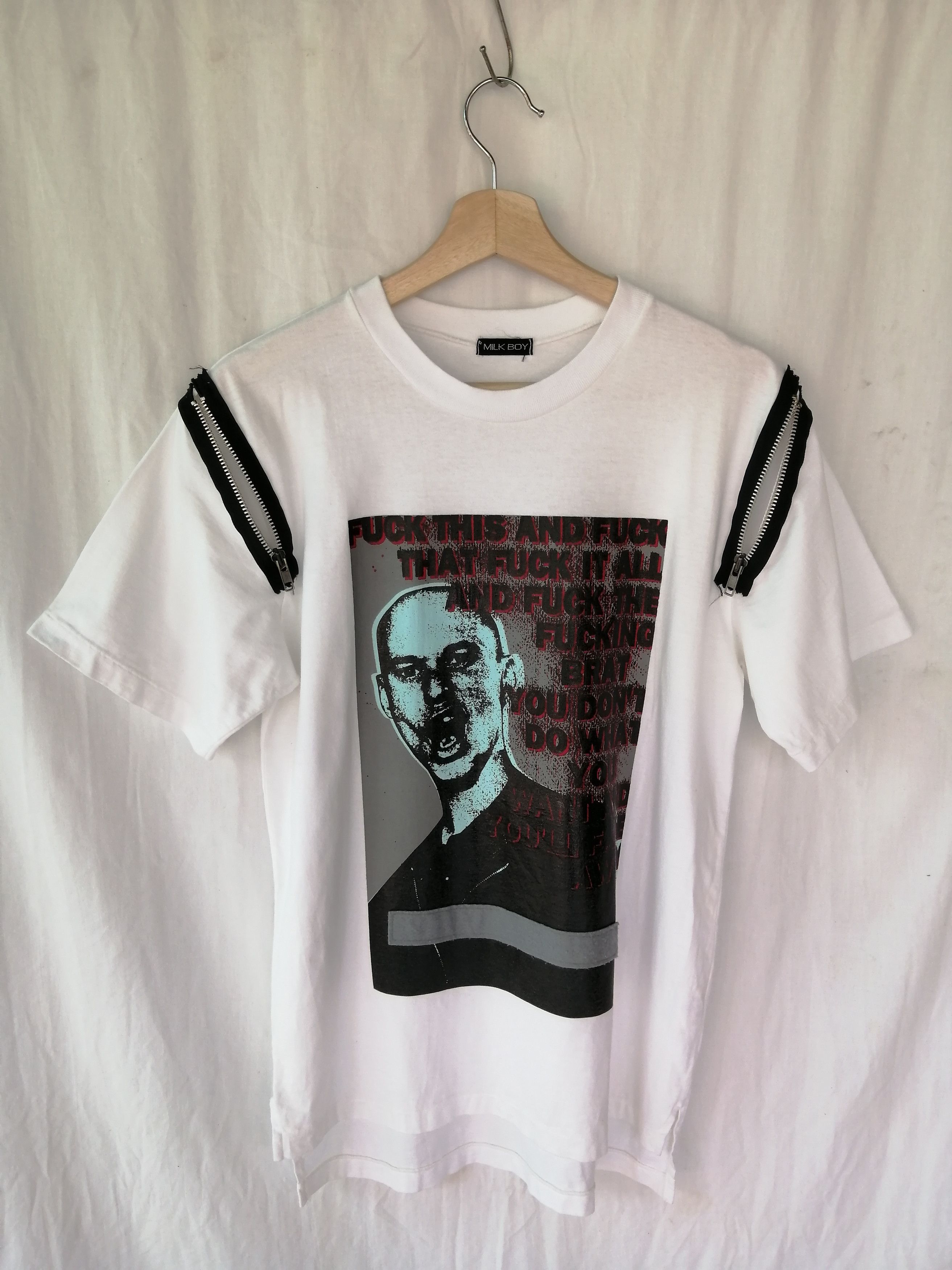 Japanese Brand milkboy seditionaries vintage t-shirt Size US S / EU 44-46 / 1 - 5 Thumbnail