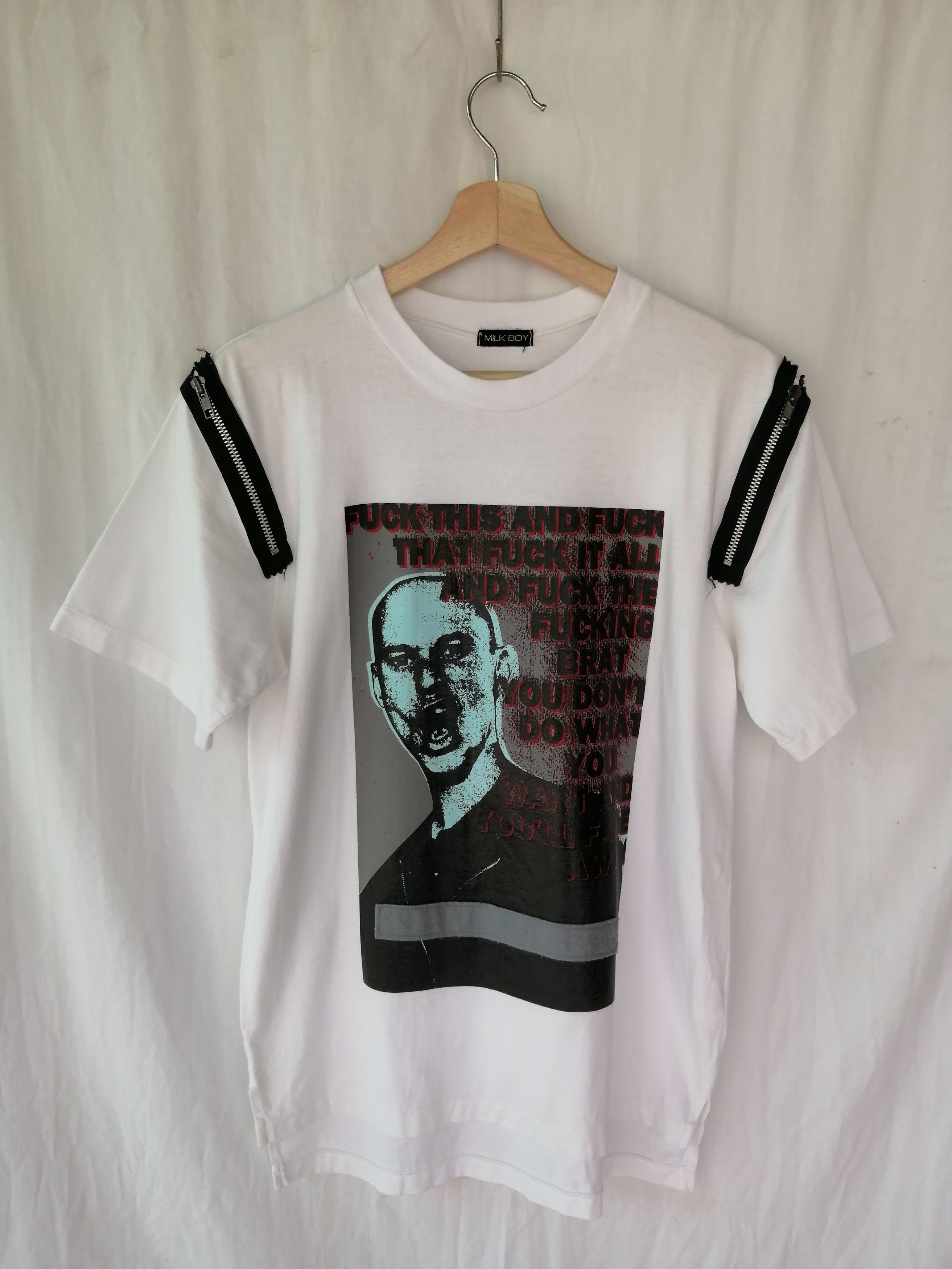 Japanese Brand milkboy seditionaries vintage t-shirt Size US S / EU 44-46 / 1 - 1 Thumbnail