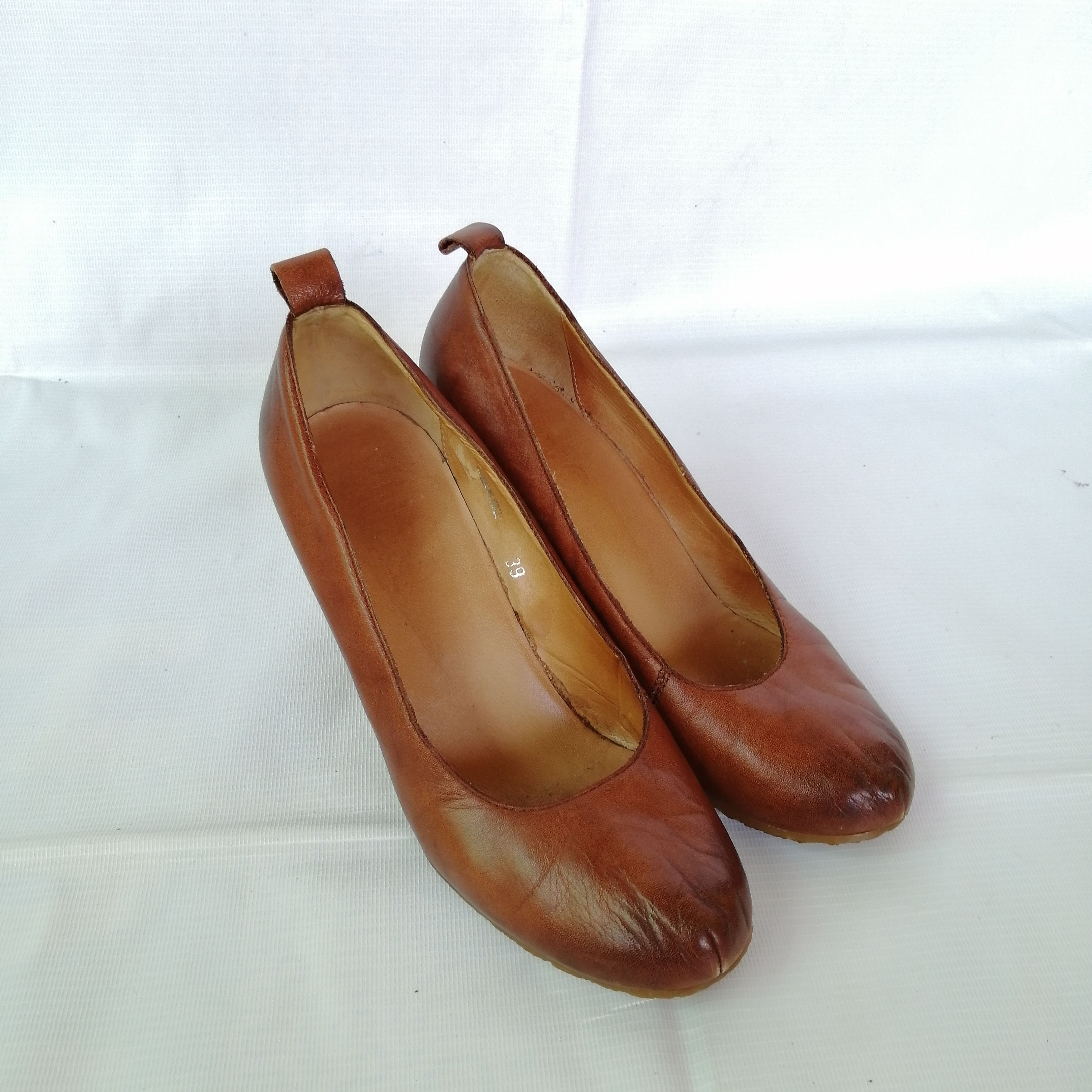Maison Margiela maison margiela leather shoes made in italy woman Size US 6 / EU 39 - 8 Thumbnail