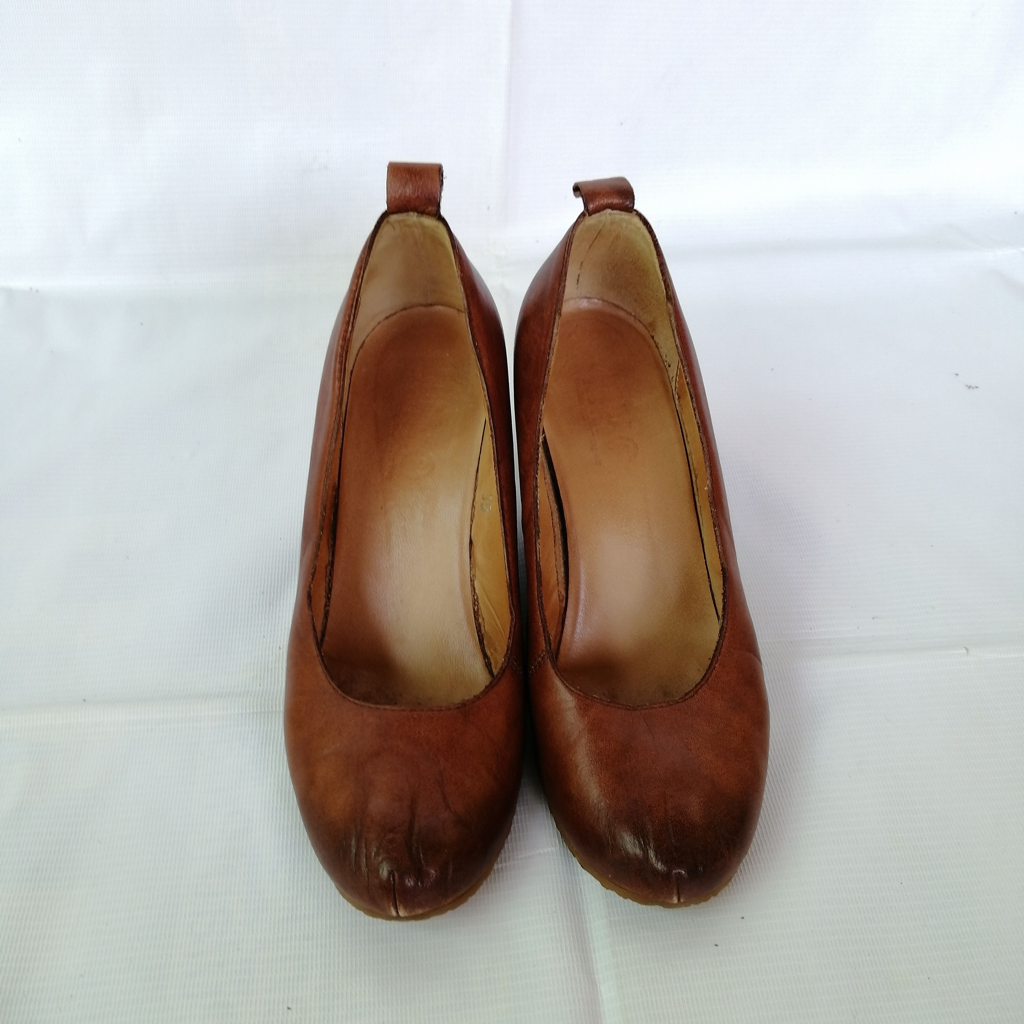Maison Margiela maison margiela leather shoes made in italy woman Size US 6 / EU 39 - 1 Thumbnail