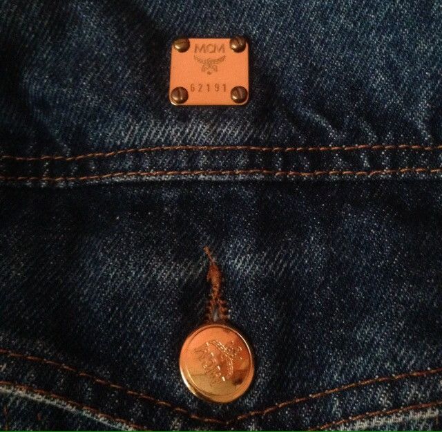MCM mcm denim jacket made in italy Size US S / EU 44-46 / 1 - 4 Thumbnail