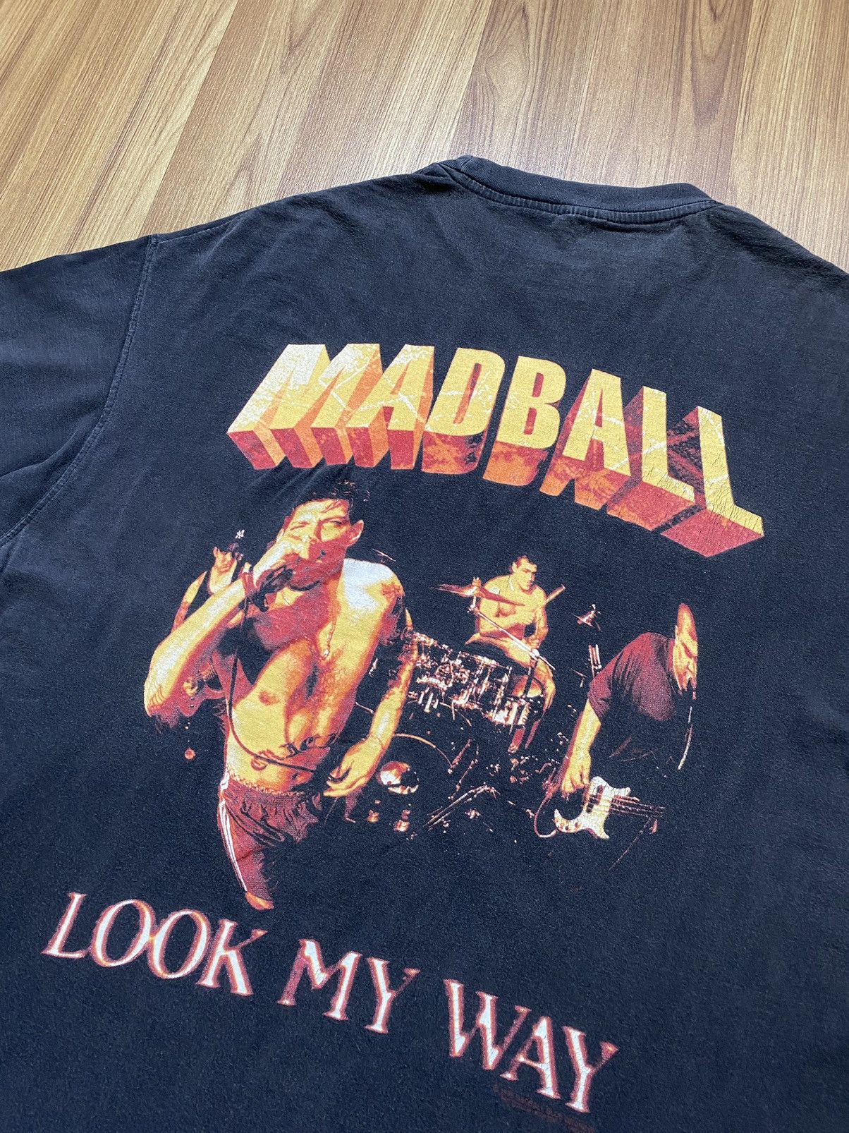 Band Tees Vintage 1998 Madball Look My Way T Shirt Tee Biohazard Size US XL / EU 56 / 4 - 2 Thumbnail