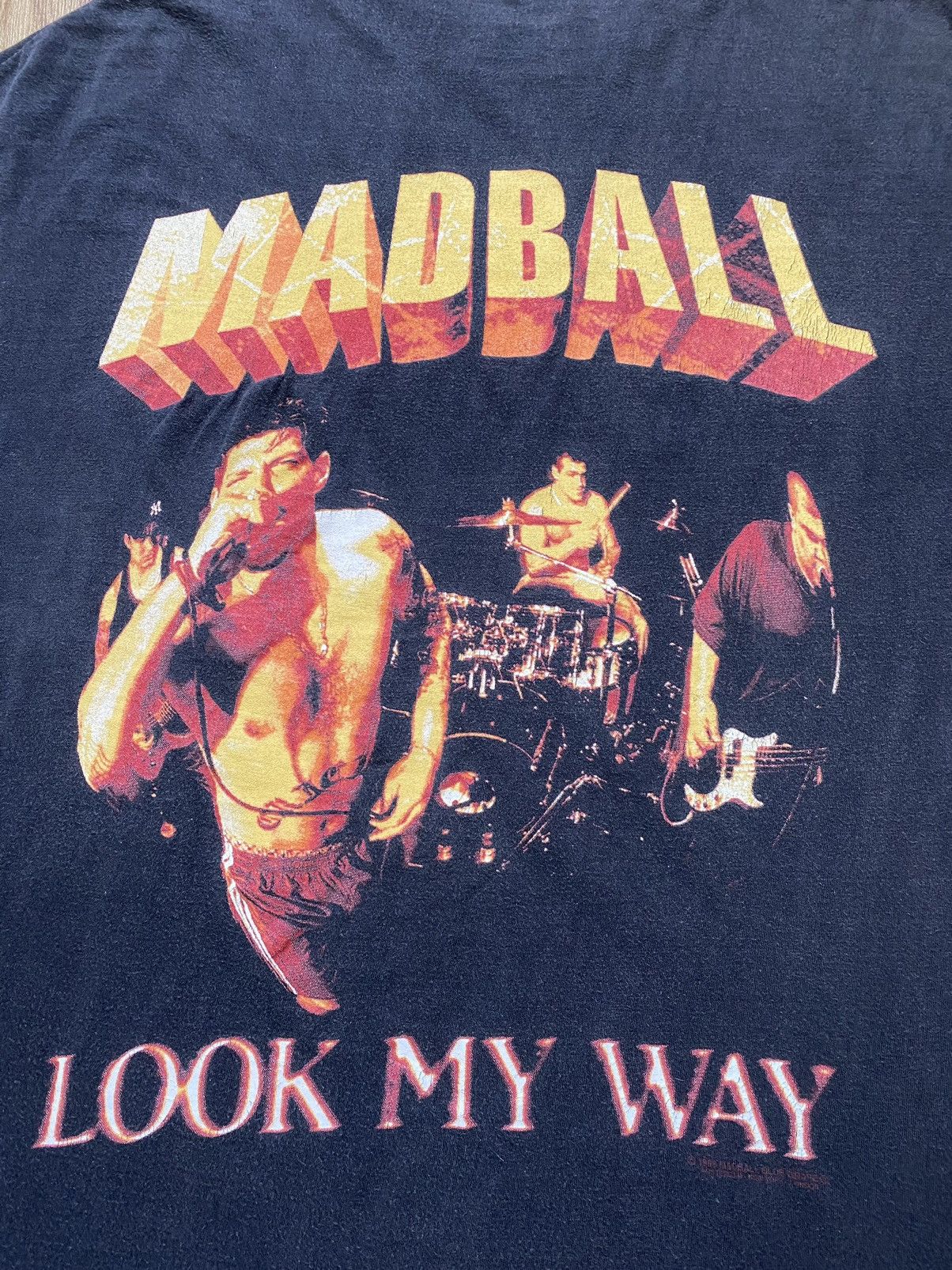 Band Tees Vintage 1998 Madball Look My Way T Shirt Tee Biohazard Size US XL / EU 56 / 4 - 3 Thumbnail