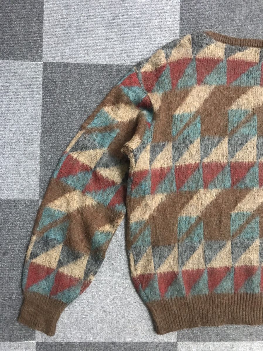 Aran Isles Knitwear × Japanese Brand Optional Multicolor Artisanal Very Rare Motive Knitwear Size US M / EU 48-50 / 2 - 8 Thumbnail