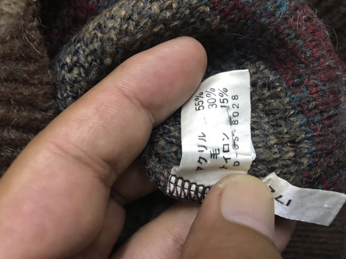 Aran Isles Knitwear × Japanese Brand Optional Multicolor Artisanal Very Rare Motive Knitwear Size US M / EU 48-50 / 2 - 5 Thumbnail