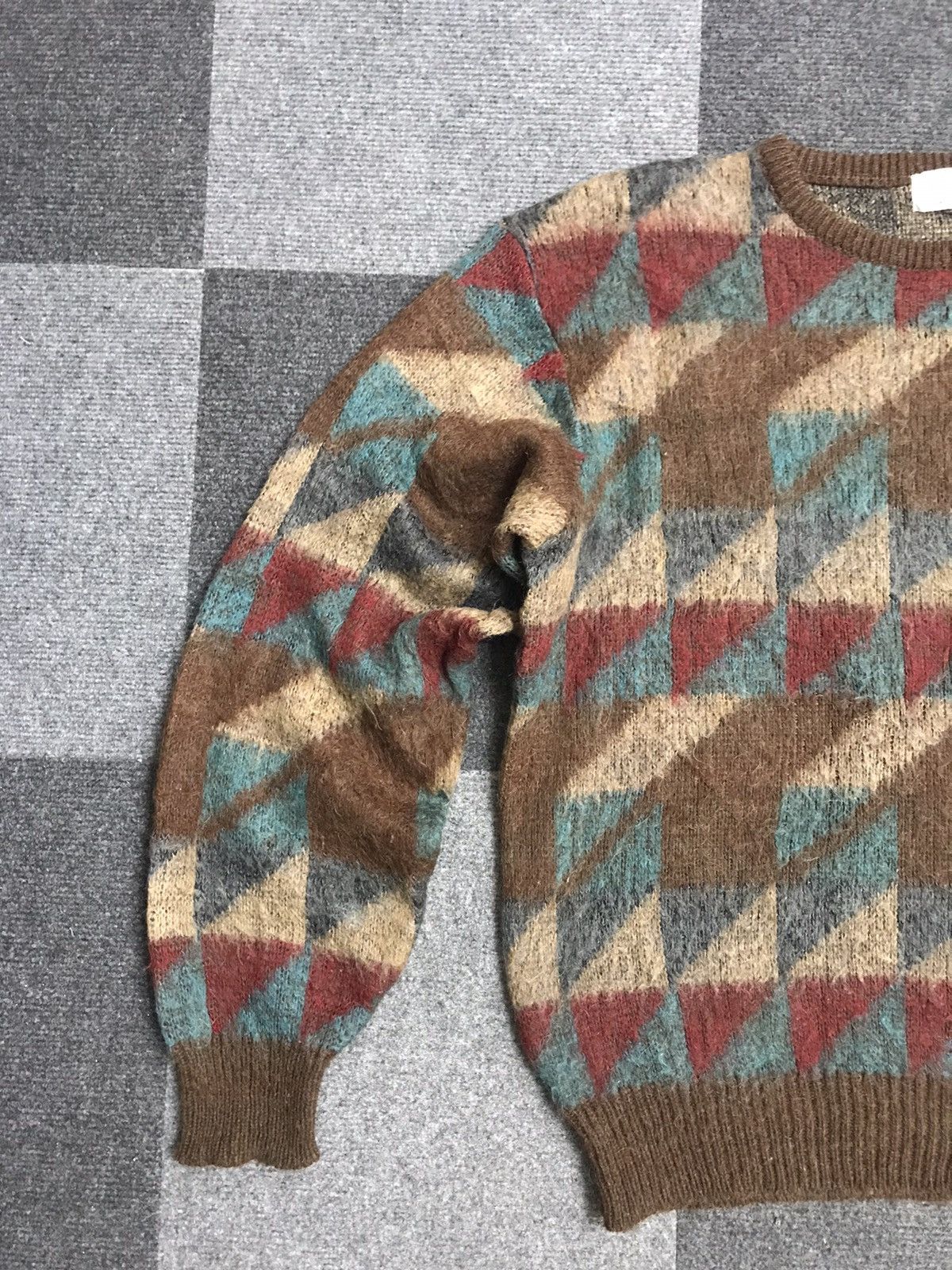 Aran Isles Knitwear × Japanese Brand Optional Multicolor Artisanal Very Rare Motive Knitwear Size US M / EU 48-50 / 2 - 3 Thumbnail
