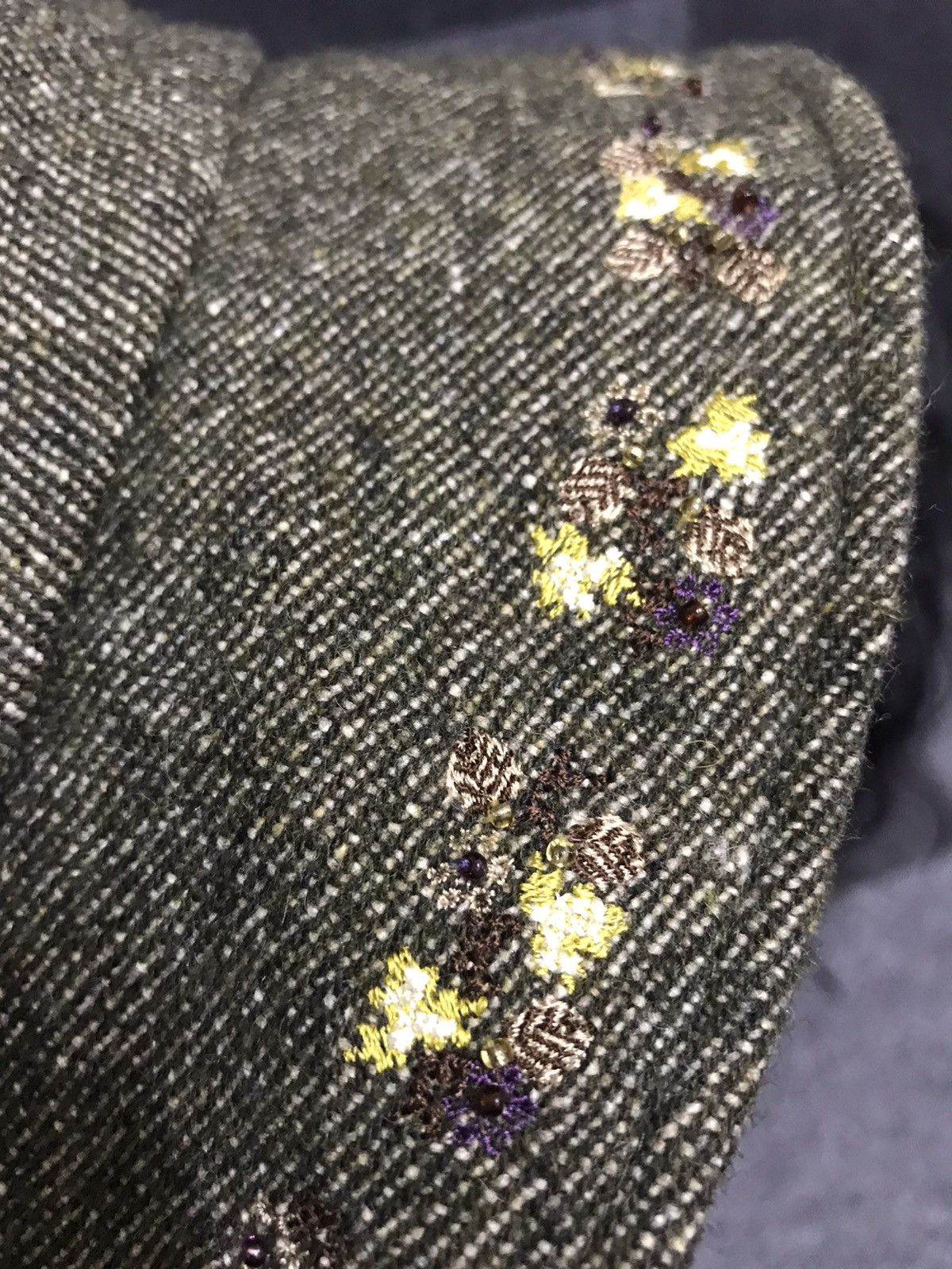Anna Sui ANNA SUI Flower Embroidery Designer Archival Hat Size ONE SIZE - 5 Thumbnail