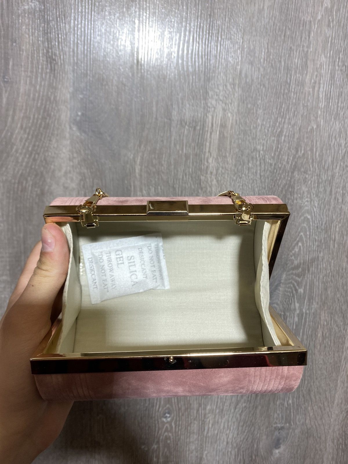 Jean Paul Gaultier Jean Paul Gaultier Velvet clutch Luxury Mini bag Size ONE SIZE - 7 Thumbnail