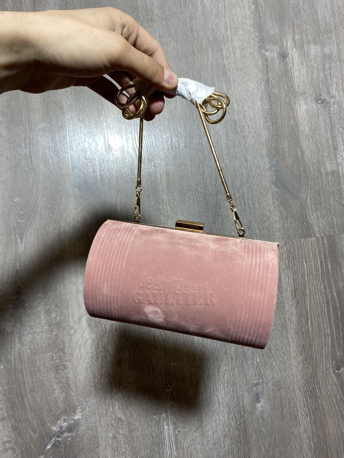 Jean Paul Gaultier Jean Paul Gaultier Velvet clutch Luxury Mini bag Size ONE SIZE - 2 Thumbnail
