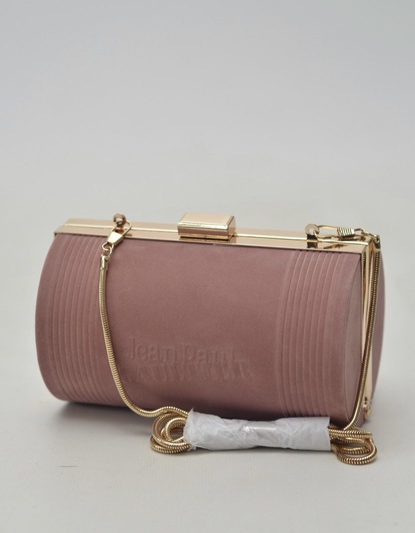 Jean Paul Gaultier Jean Paul Gaultier Velvet clutch Luxury Mini bag Size ONE SIZE - 1 Thumbnail