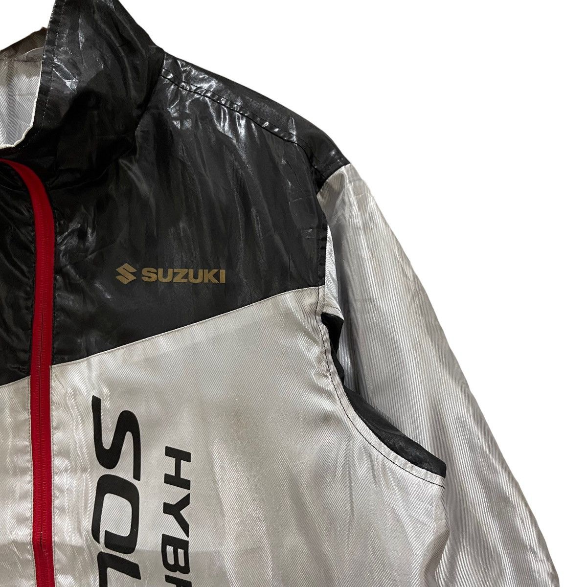 Formula 1 Vintage SUZUKI SOLIO HYBRID Zipper Jacket Size US M / EU 48-50 / 2 - 2 Thumbnail