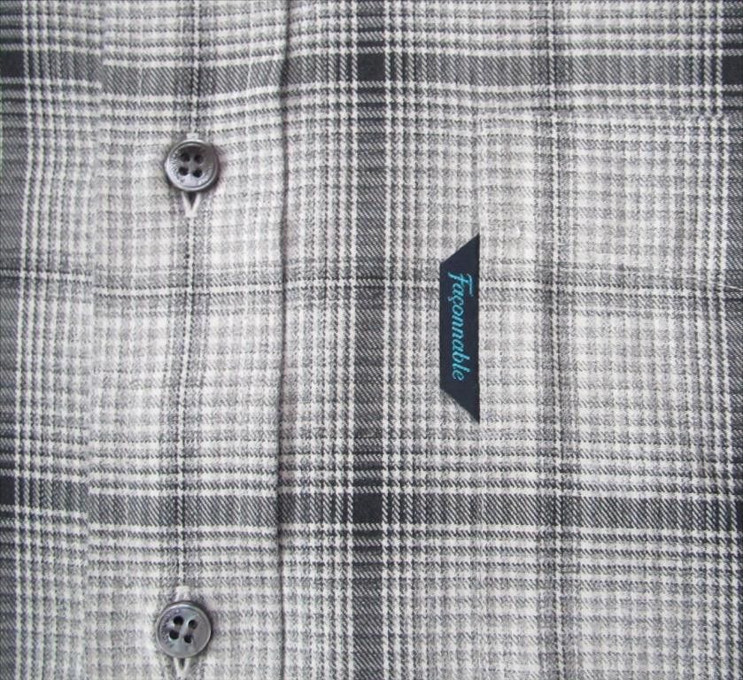 Faconnable × Vintage FACONNABLE Classic Fit Long Sleeve Shirt Size US L / EU 52-54 / 3 - 2 Thumbnail