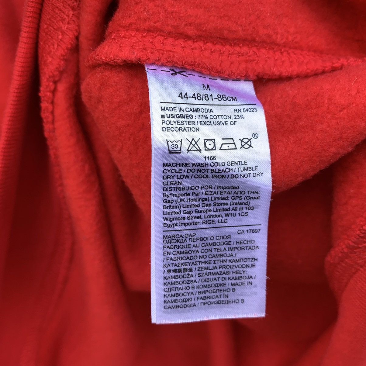 Gap Gap Original Sweatshirt Embroidered Logo Size US L / EU 52-54 / 3 - 8 Thumbnail
