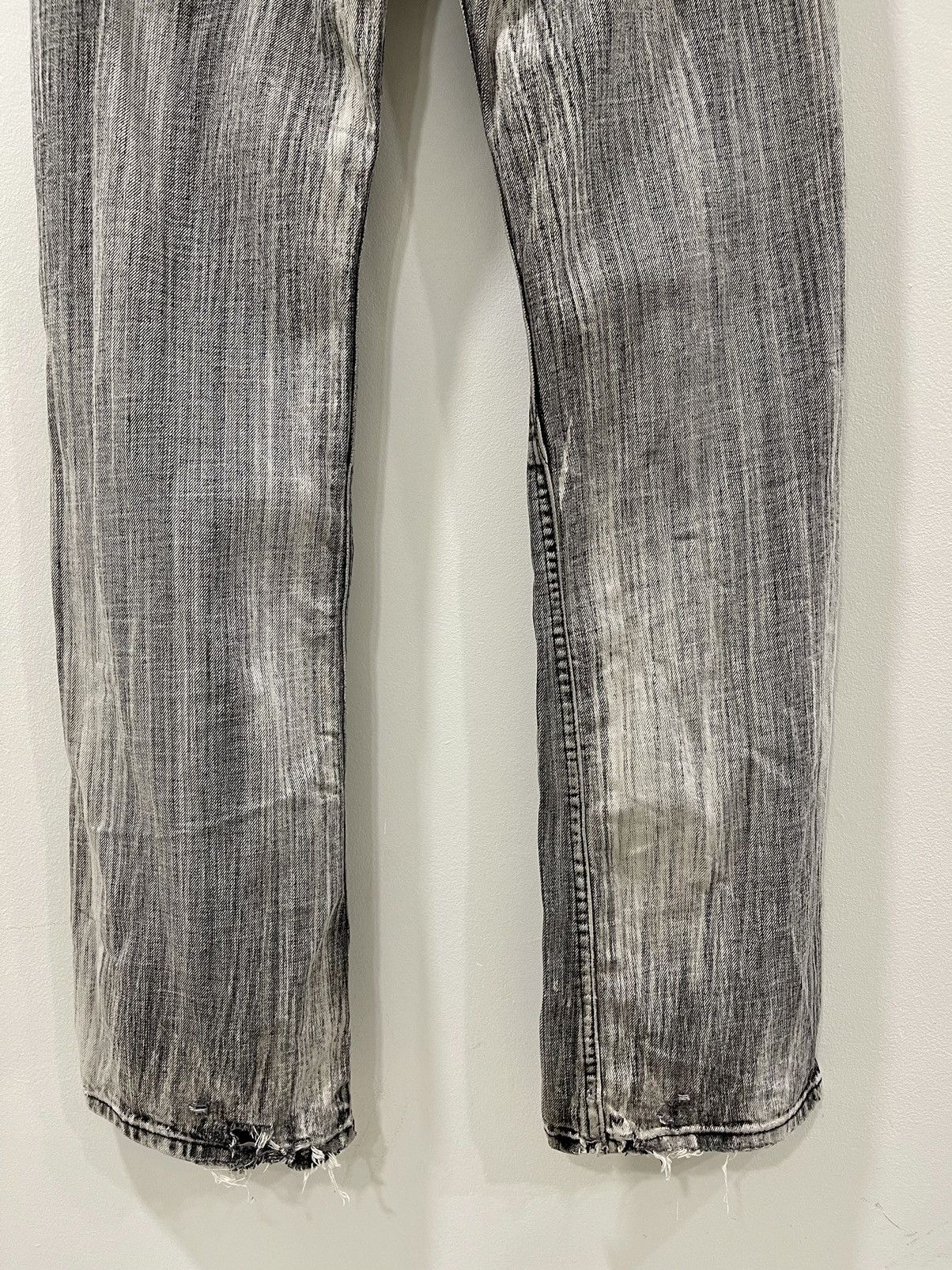 Japanese Brand VINTAGE🔥JAPAN PUNK SEDITIONARIES FLARE DISTRESSED SKULL POEM Size US 28 / EU 44 - 12 Thumbnail
