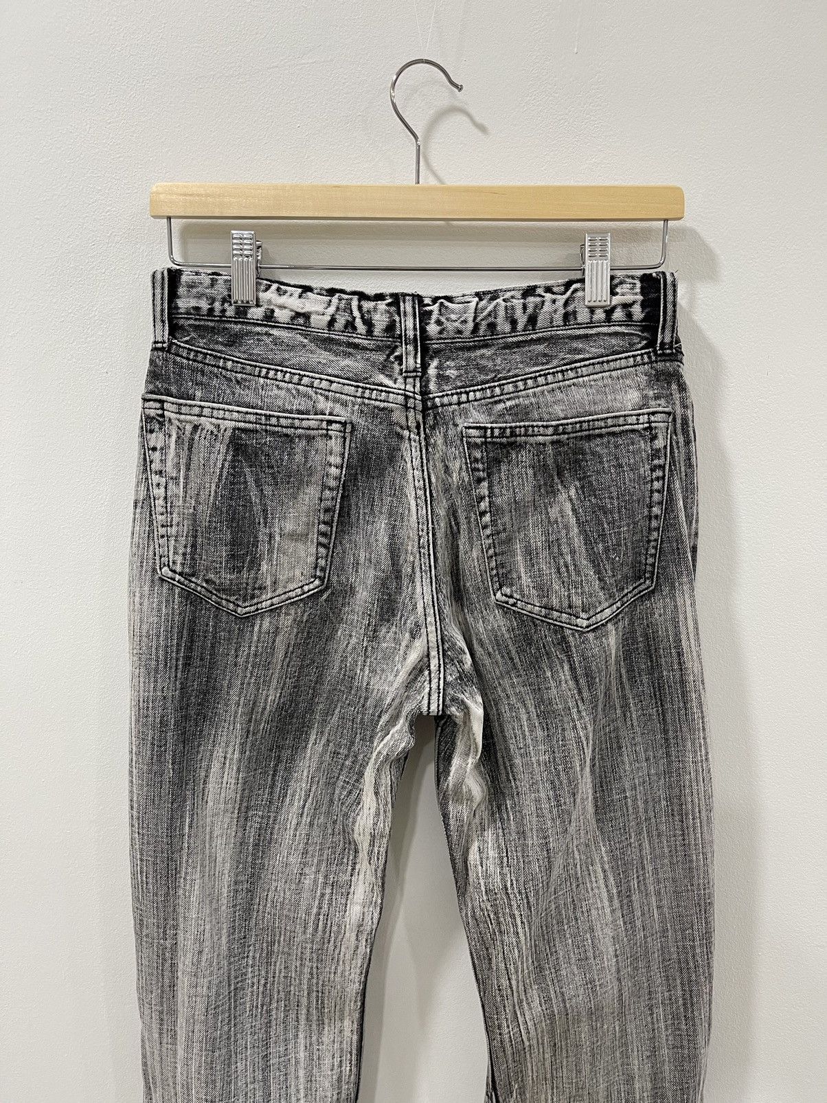 Japanese Brand VINTAGE🔥JAPAN PUNK SEDITIONARIES FLARE DISTRESSED SKULL POEM Size US 28 / EU 44 - 11 Thumbnail