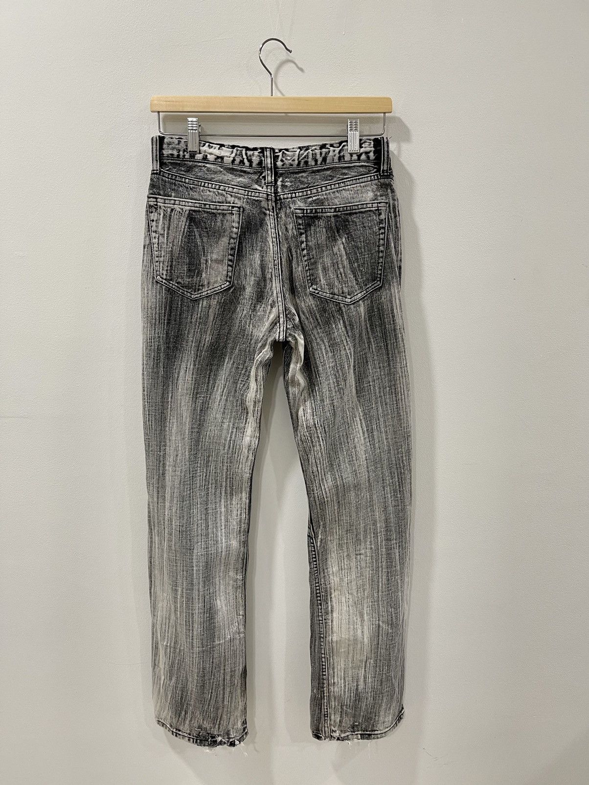Japanese Brand VINTAGE🔥JAPAN PUNK SEDITIONARIES FLARE DISTRESSED SKULL POEM Size US 28 / EU 44 - 10 Thumbnail