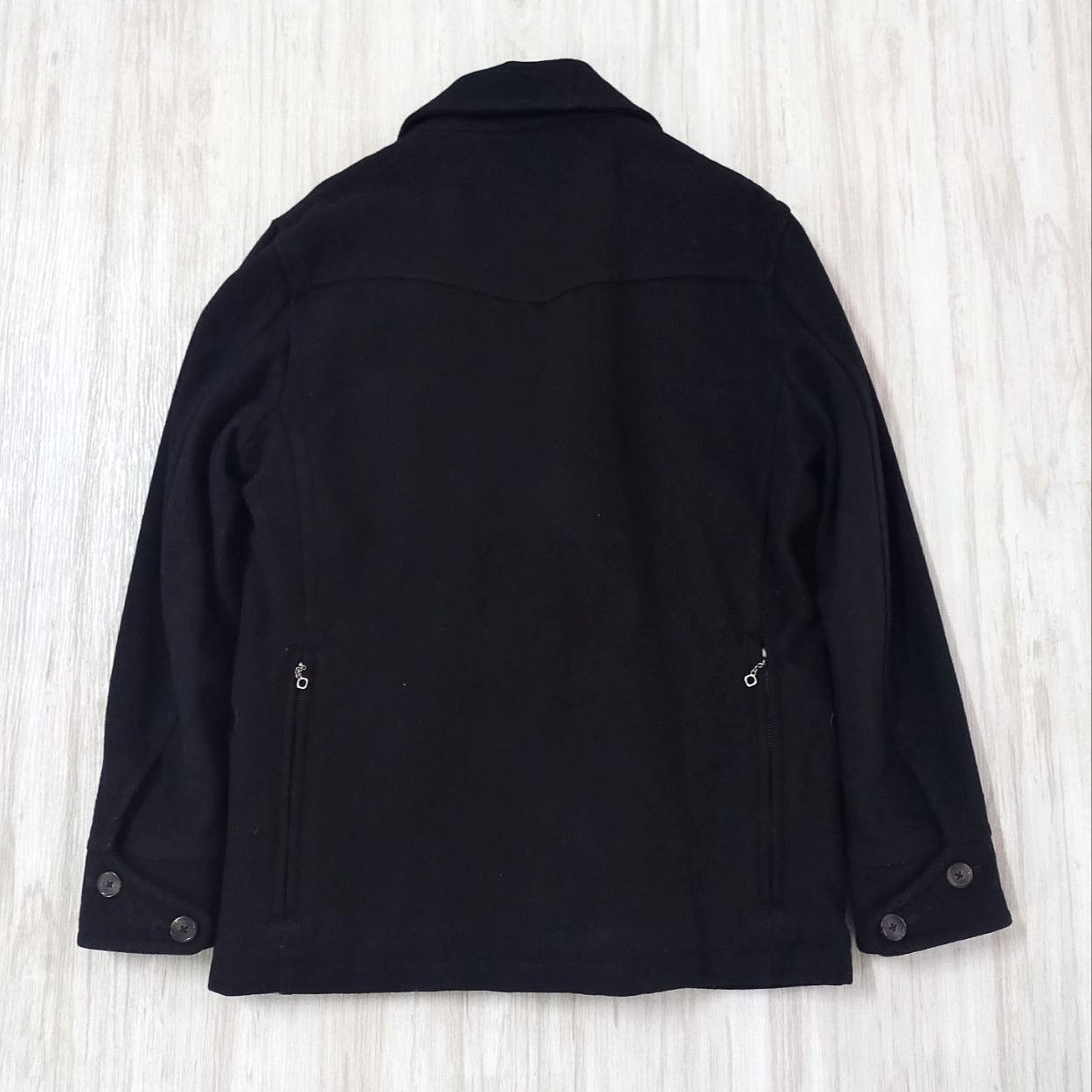 Beauty Beast JACKROSE Single-Breasted Peacoat Wool Jacket Size US M / EU 48-50 / 2 - 6 Thumbnail