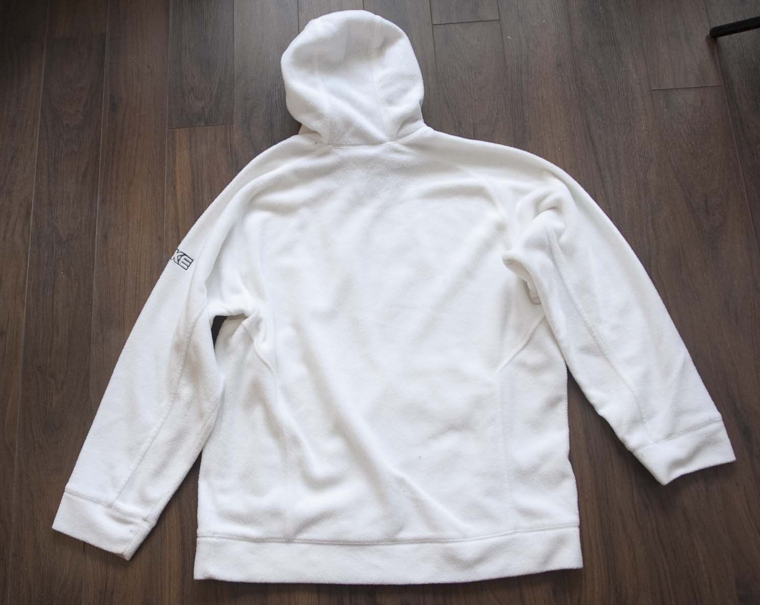 Nike × Vintage Nike Hoodie Vintage Y2K White Center Swoosh Size S/M Size US S / EU 44-46 / 1 - 2 Thumbnail