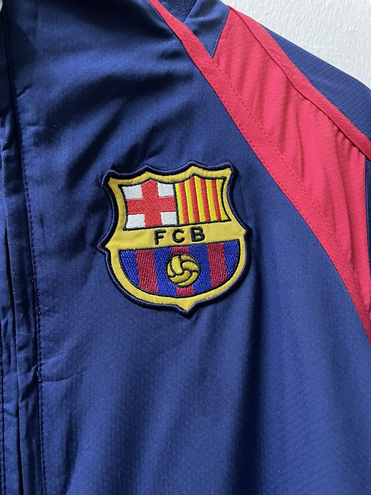 F.C. Barcelona × Nike FC Barcelona Windbreaker | Grailed