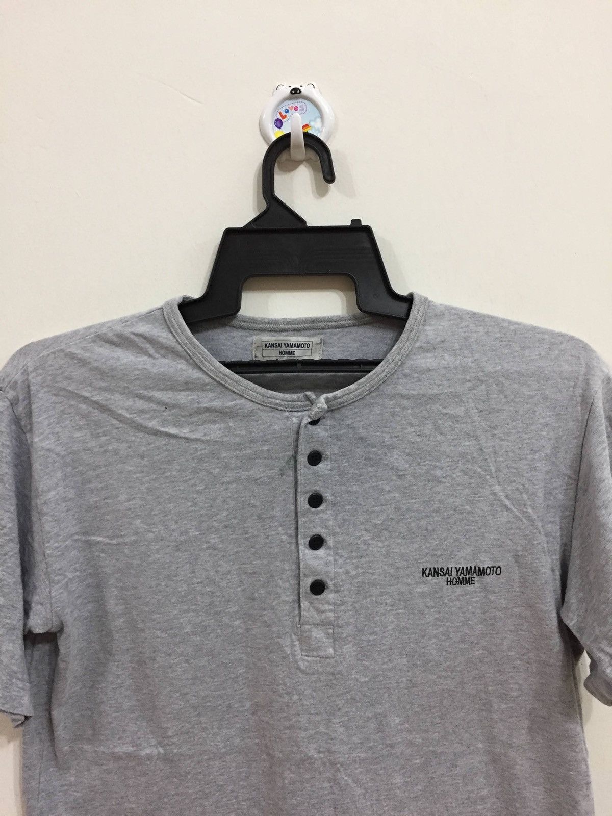 Kansai Yamamoto Vintage KANSAI YAMAMOTO t shirt embroidered size L fit M Size US M / EU 48-50 / 2 - 2 Thumbnail