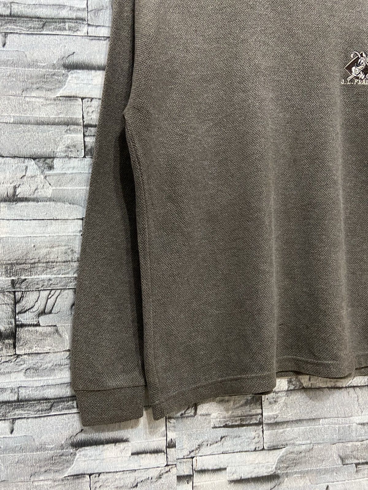 Japanese Brand Vintage Jean Louis Fradet sweatshirt small logo embroidered Size US M / EU 48-50 / 2 - 4 Thumbnail