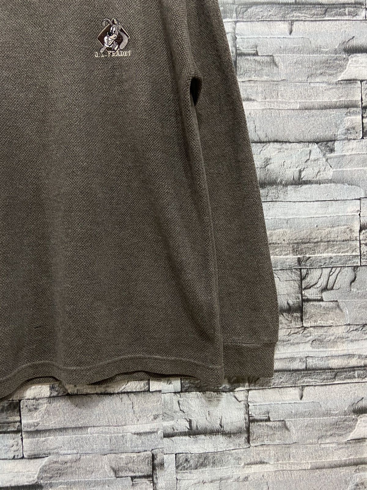 Japanese Brand Vintage Jean Louis Fradet sweatshirt small logo embroidered Size US M / EU 48-50 / 2 - 5 Thumbnail