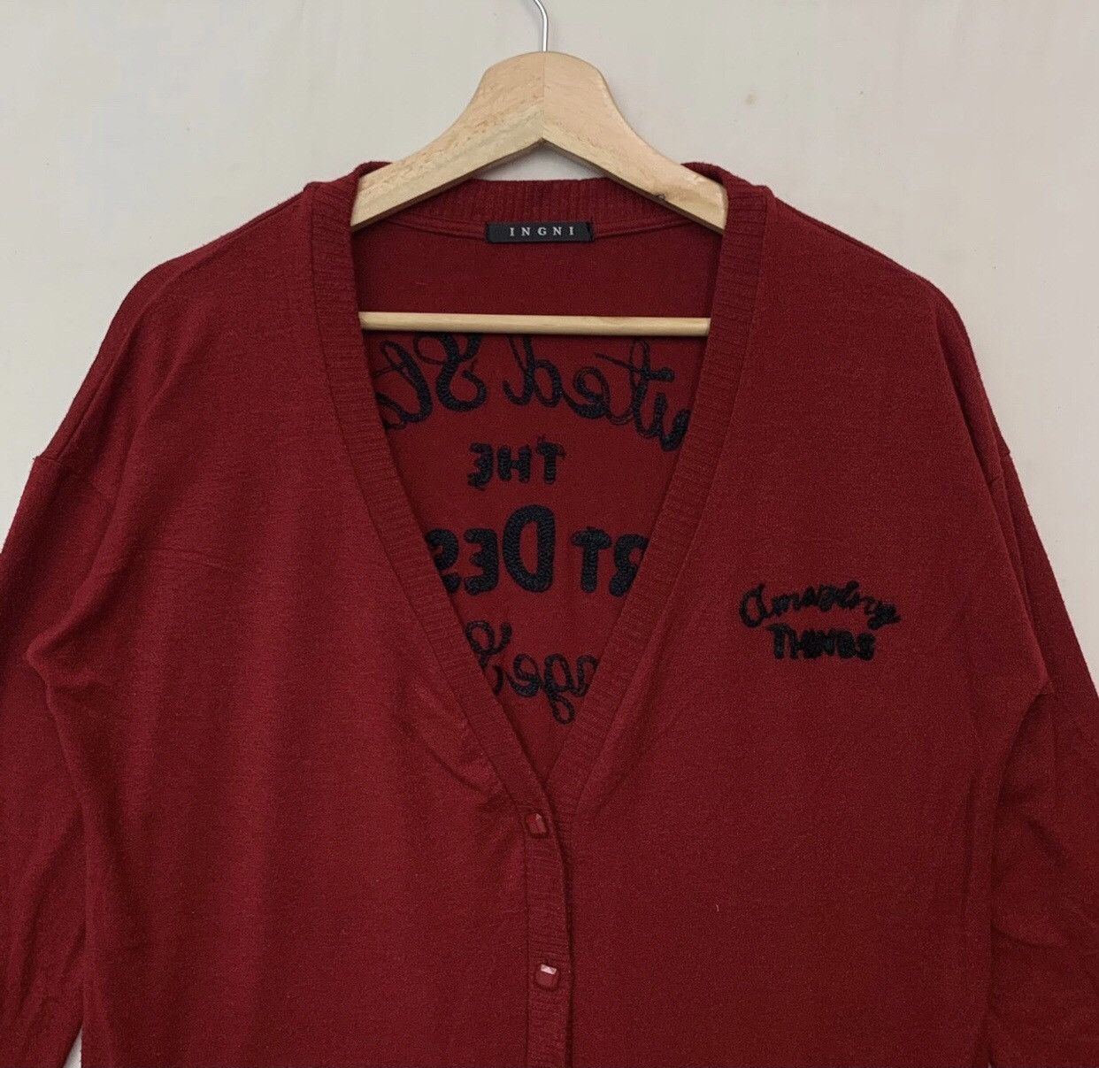 Japanese Brand Vintage igni Kurt cobain cardigan Size US M / EU 48-50 / 2 - 4 Thumbnail