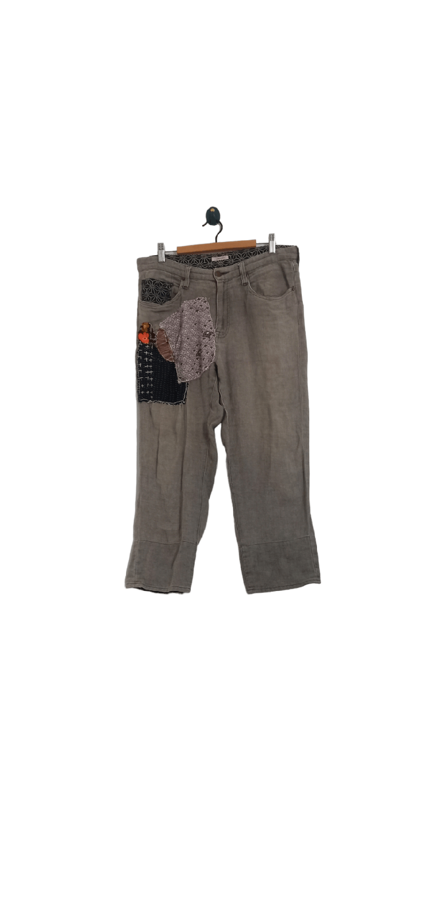 Eternal × Japanese Brand Japanese Brand Eternal Sample Patchwork Soft Cotton Pants Size US 32 / EU 48 - 1 Thumbnail