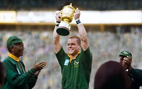 Other Rare🔥 Morgan Freeman & Matt Damon Invictus Springboks Rugby Size US L / EU 52-54 / 3 - 7 Thumbnail
