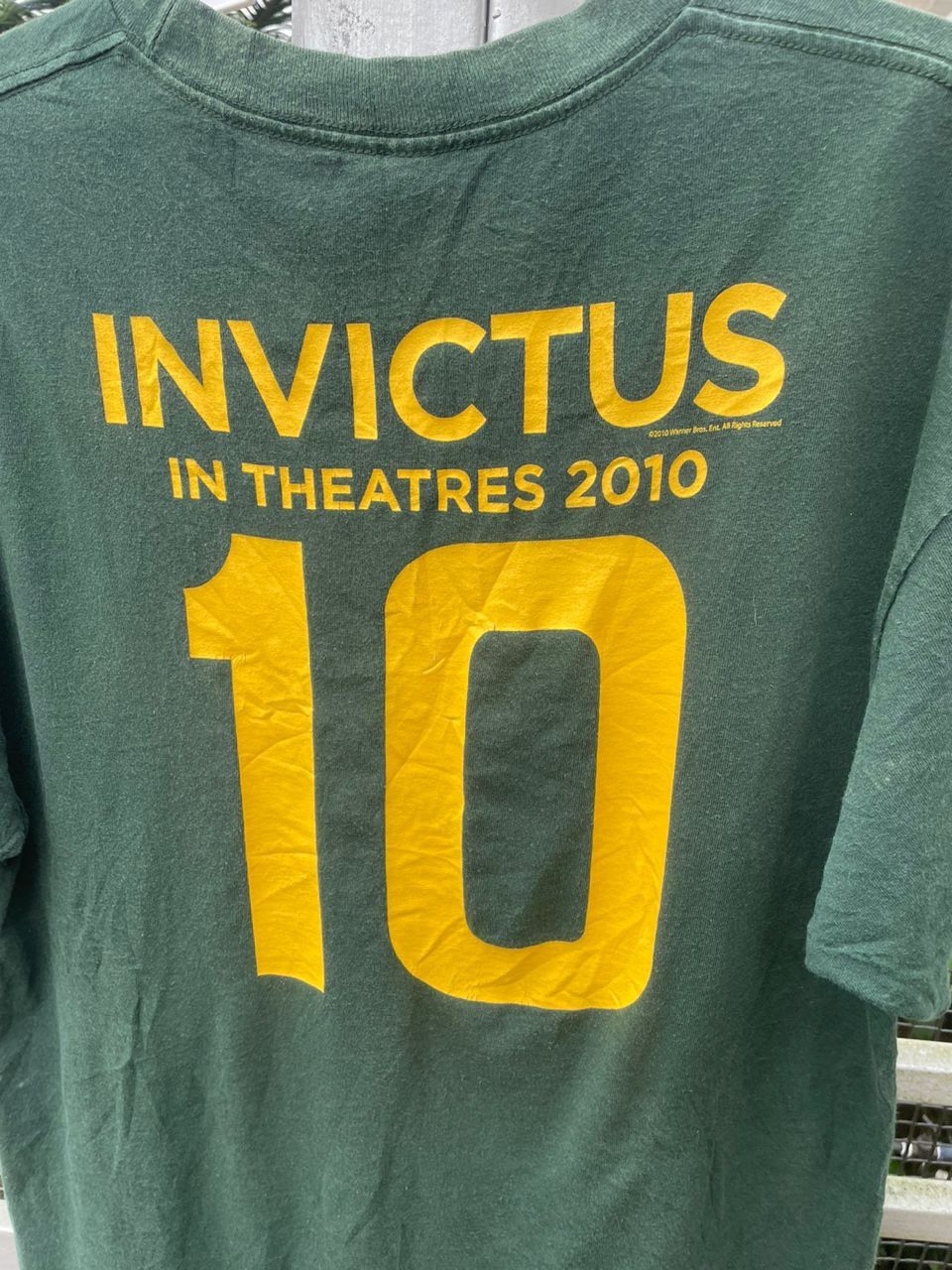 Other Rare🔥 Morgan Freeman & Matt Damon Invictus Springboks Rugby Size US L / EU 52-54 / 3 - 17 Thumbnail