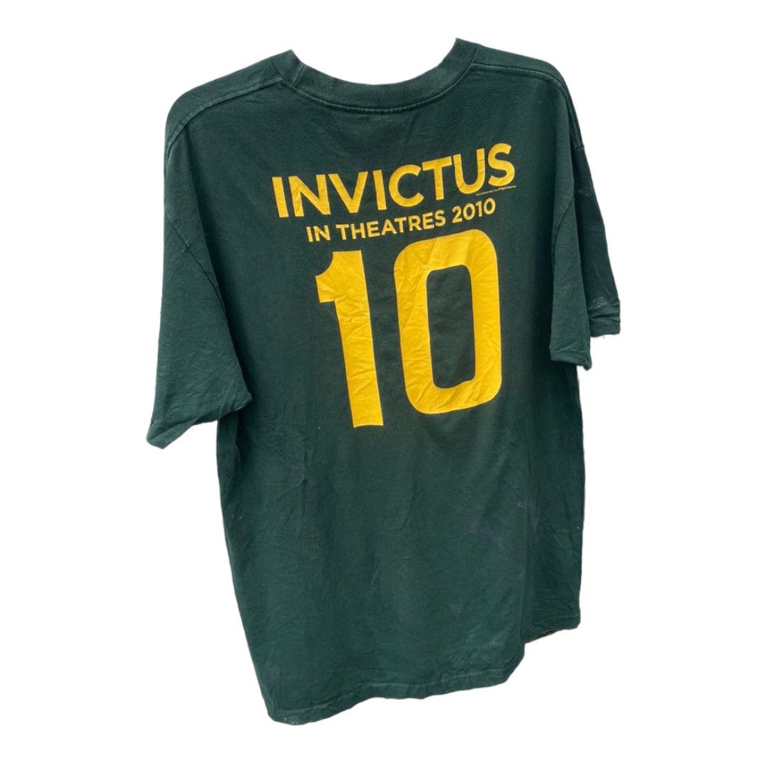Other Rare🔥 Morgan Freeman & Matt Damon Invictus Springboks Rugby Size US L / EU 52-54 / 3 - 9 Thumbnail