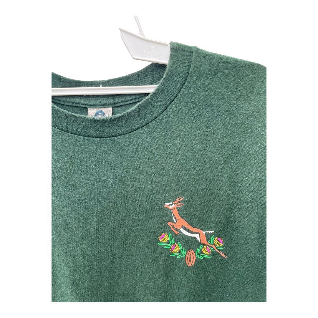 Other Rare🔥 Morgan Freeman & Matt Damon Invictus Springboks Rugby Size US L / EU 52-54 / 3 - 11 Thumbnail