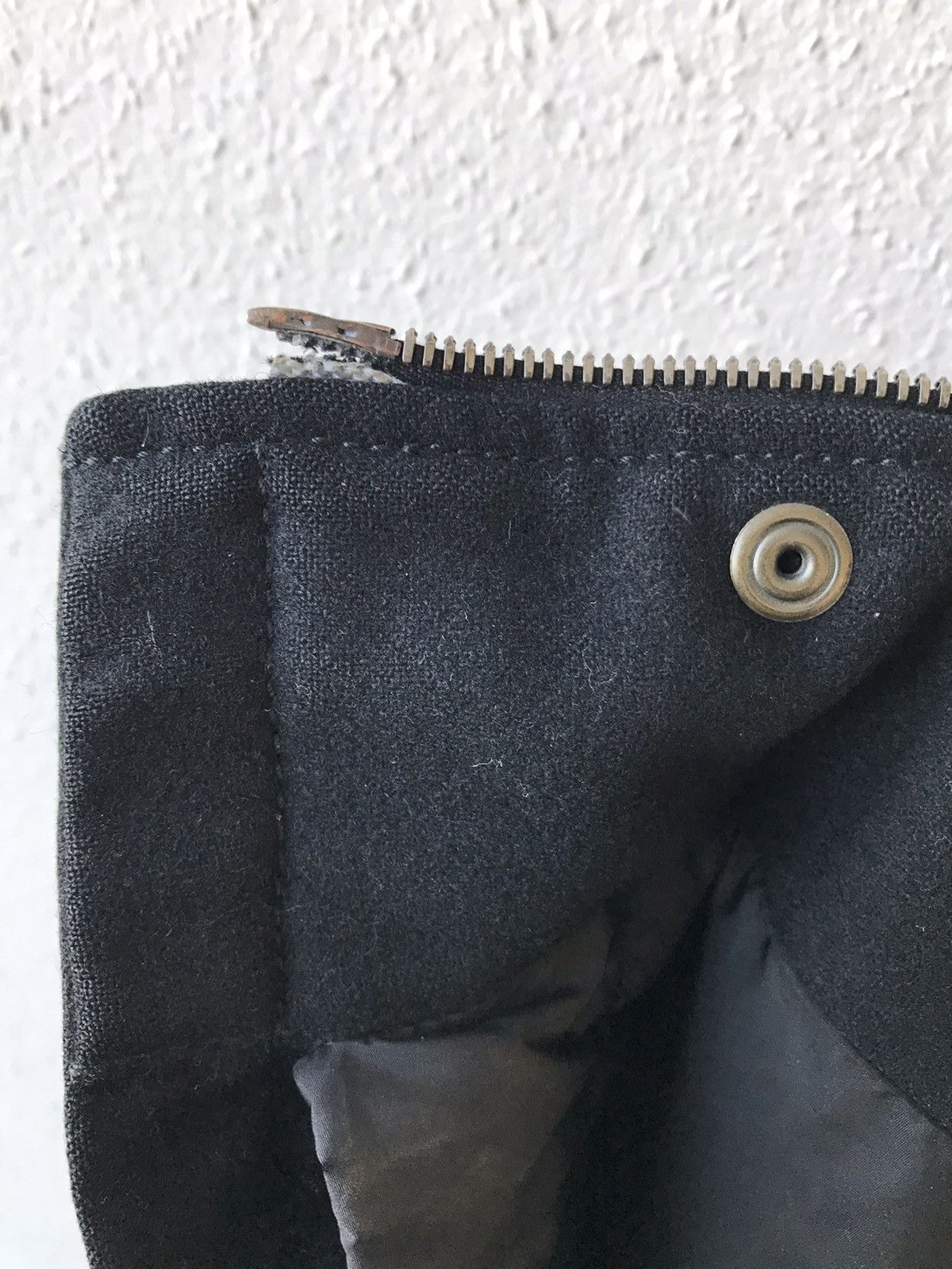Jil Sander Black Wool Jacket/Coat Size US L / EU 52-54 / 3 - 3 Thumbnail