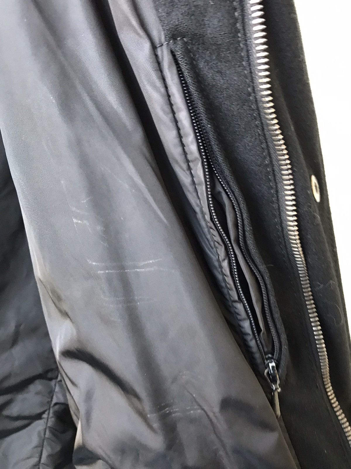 Jil Sander Black Wool Jacket/Coat Size US L / EU 52-54 / 3 - 4 Thumbnail