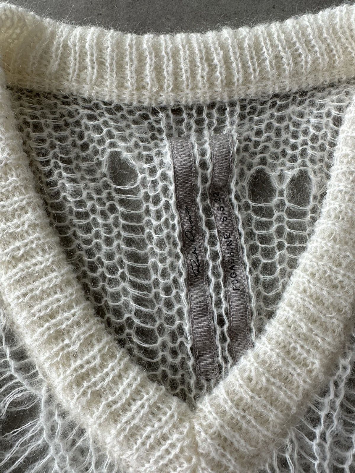 Rick Owens Rick Owens Spider distressed knitted top Size US S / EU 44-46 / 1 - 3 Thumbnail