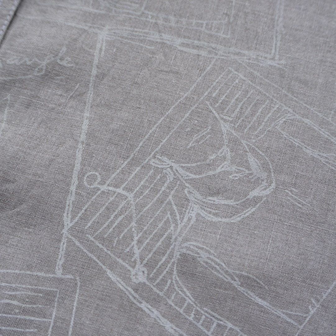 Hermes Vintage Hermes sleeveless shirt full print linen Size US M / EU 48-50 / 2 - 9 Thumbnail