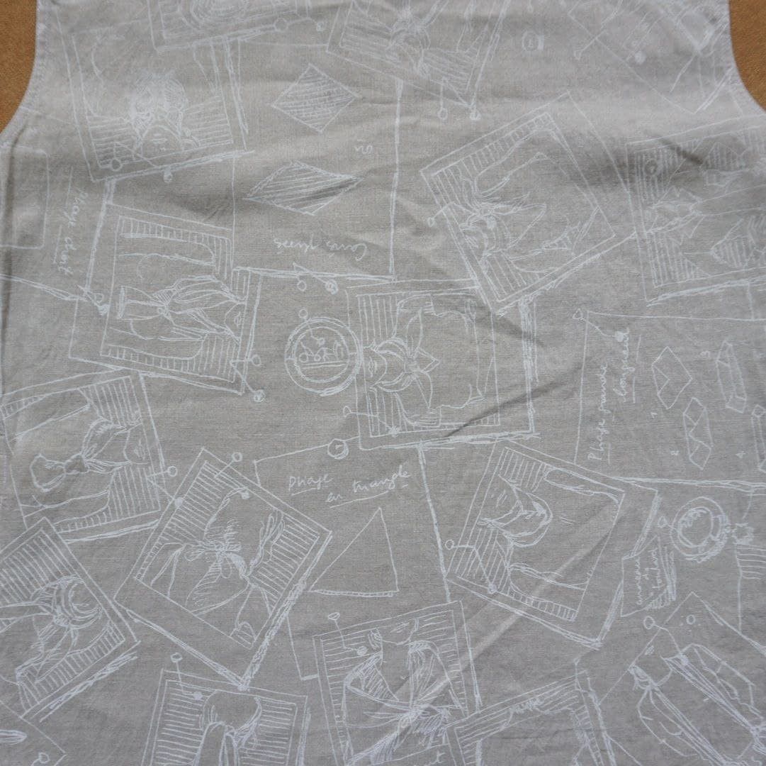 Hermes Vintage Hermes sleeveless shirt full print linen Size US M / EU 48-50 / 2 - 8 Thumbnail