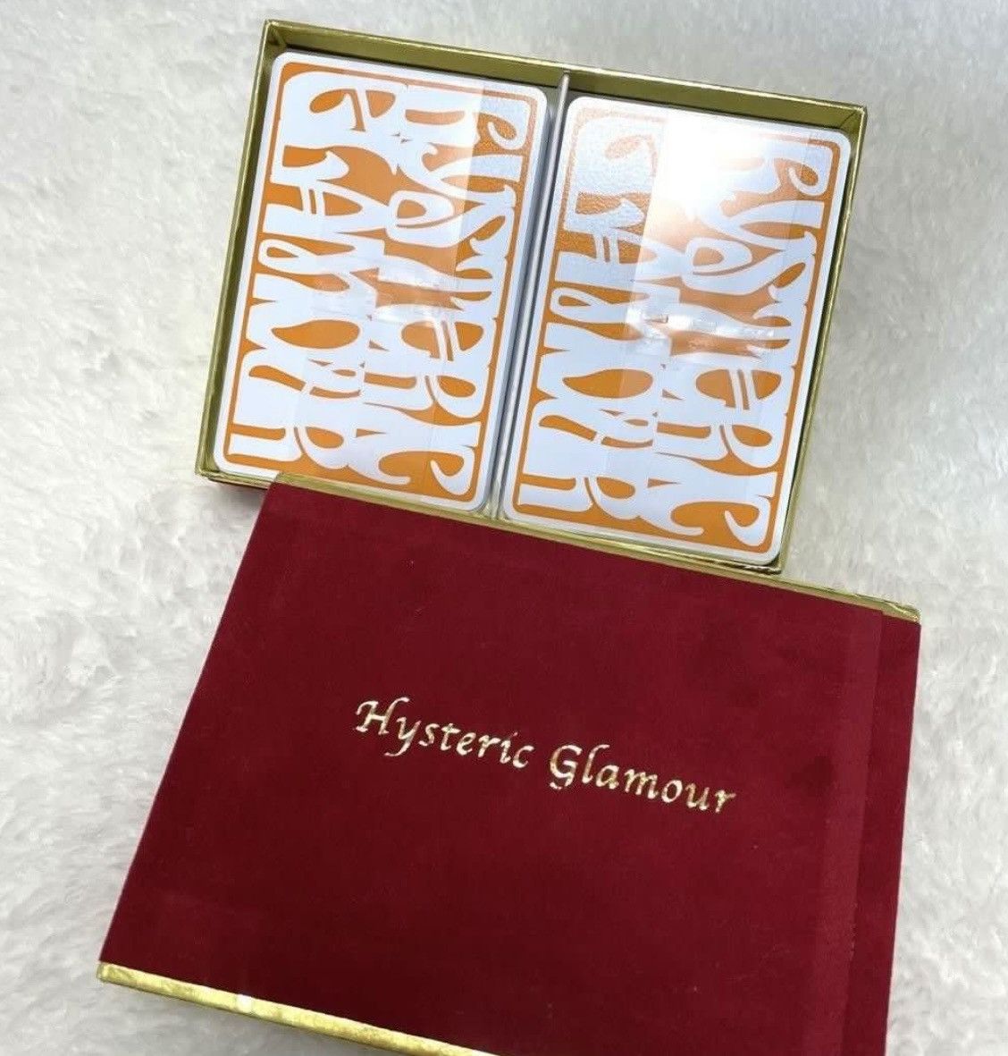 Hysteric Glamour × Japanese Brand × Vintage 🔥 Rare! Hysteric Glamour playing cards poker Size ONE SIZE - 2 Thumbnail